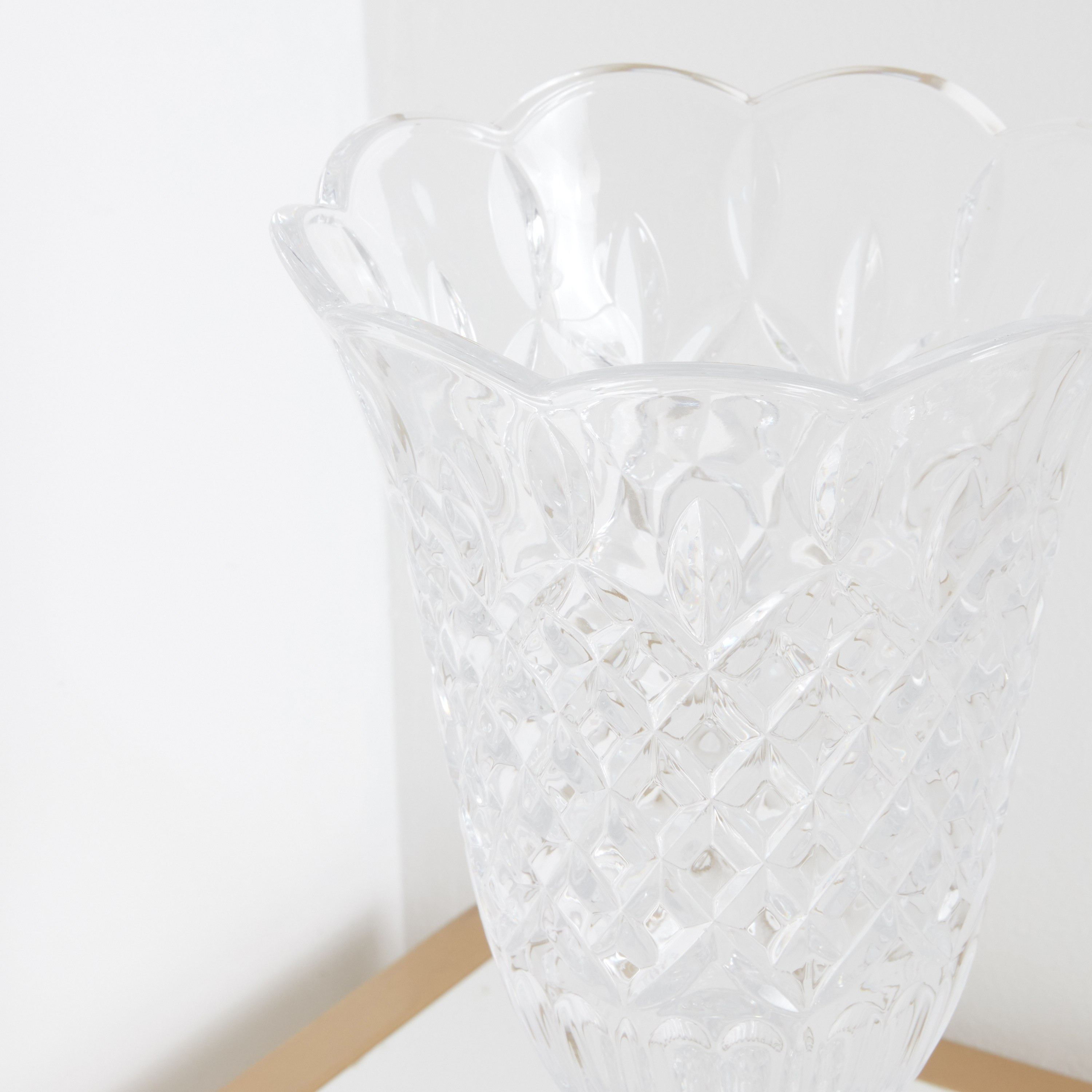 Dorun Clear Glass Decorative Stem Vase-household-decor-vasesandbowls-image-3