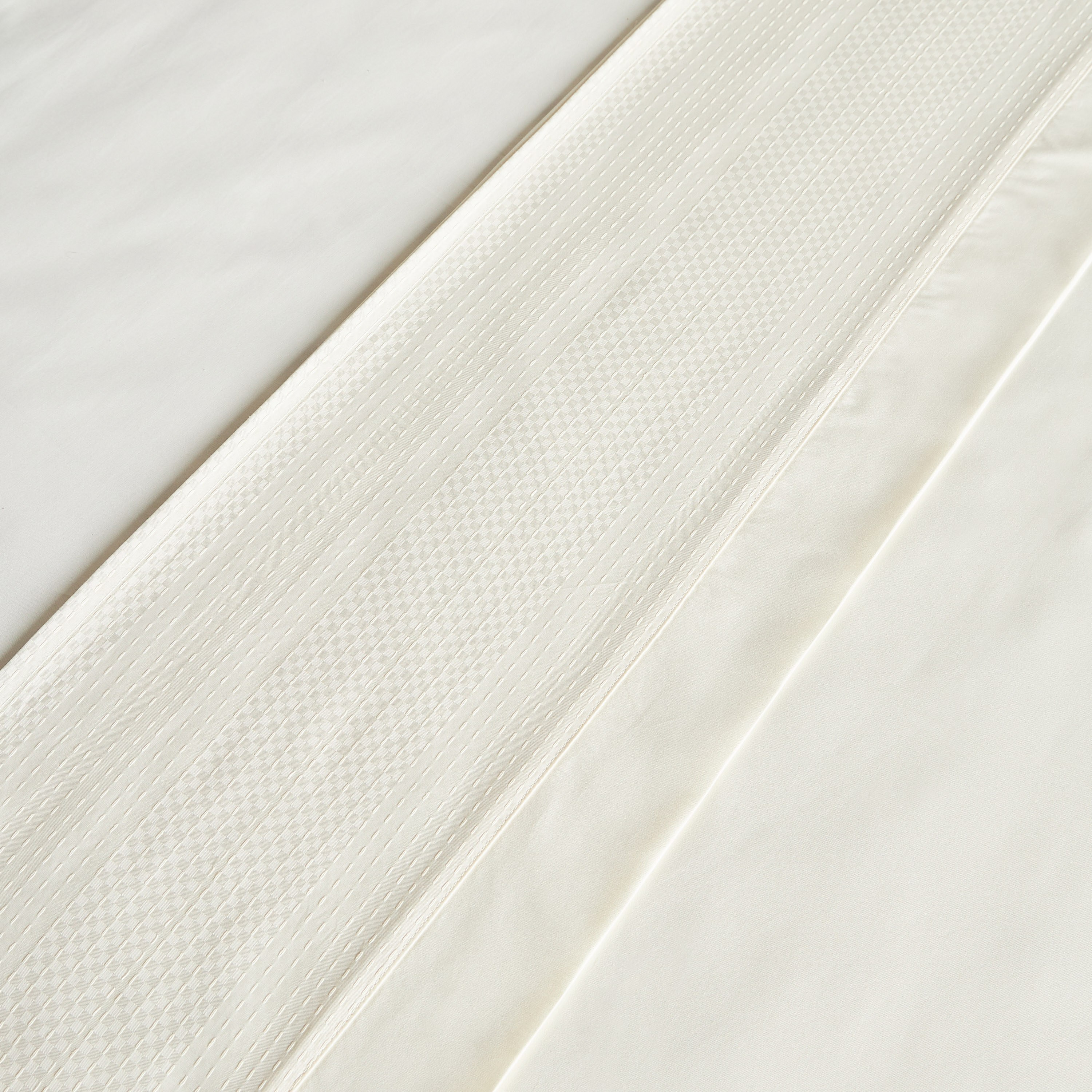 Eternity Cotton Percale 325 Thread Count Super King Flat Sheet - 260x270 cm-household-bedding-sheetsandpillowcases-flatsheets-image-2