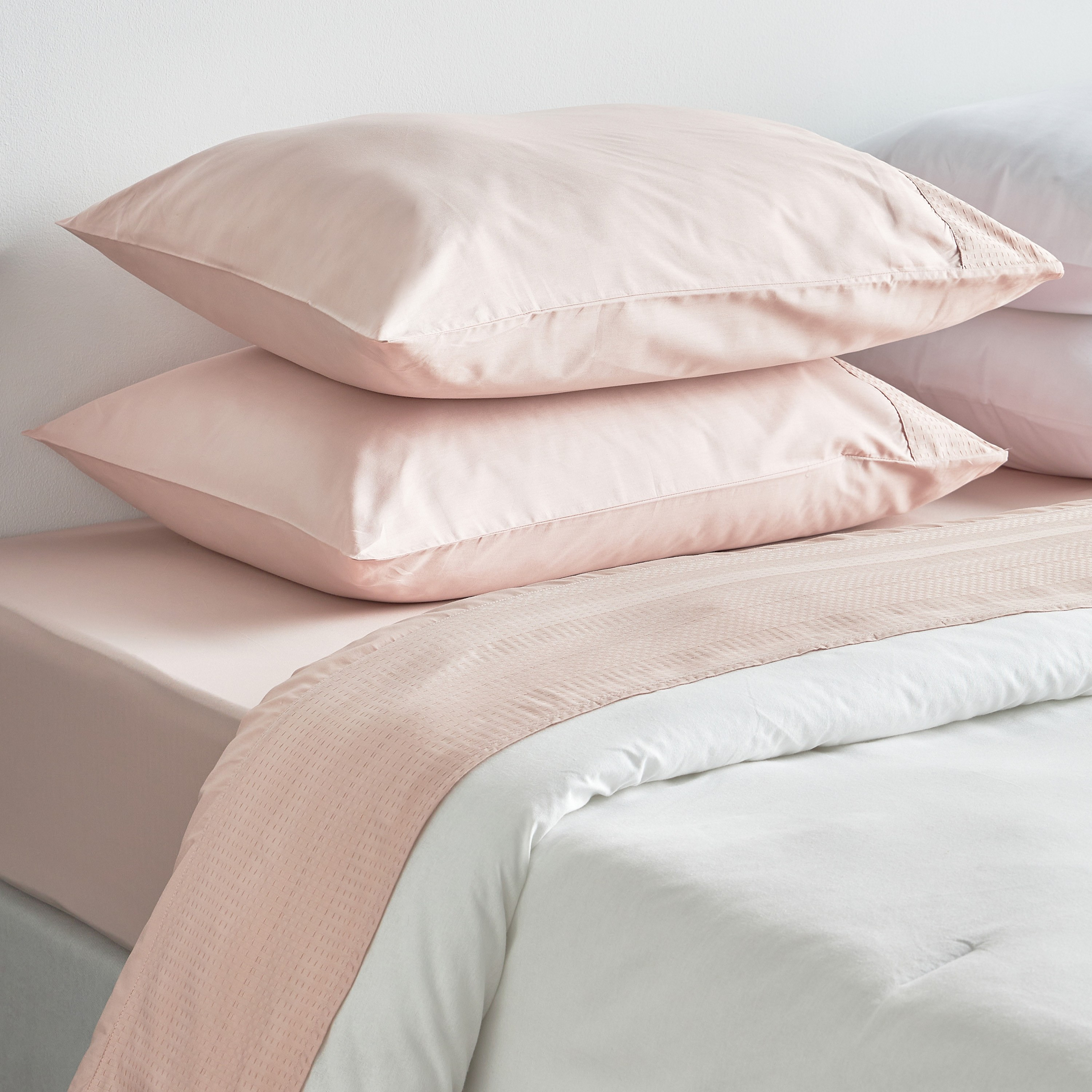 Eternity Cotton Percale 325 Thread Count Super King Flat Sheet - 260x270 cm-household-bedding-sheetsandpillowcases-flatsheets-image-4