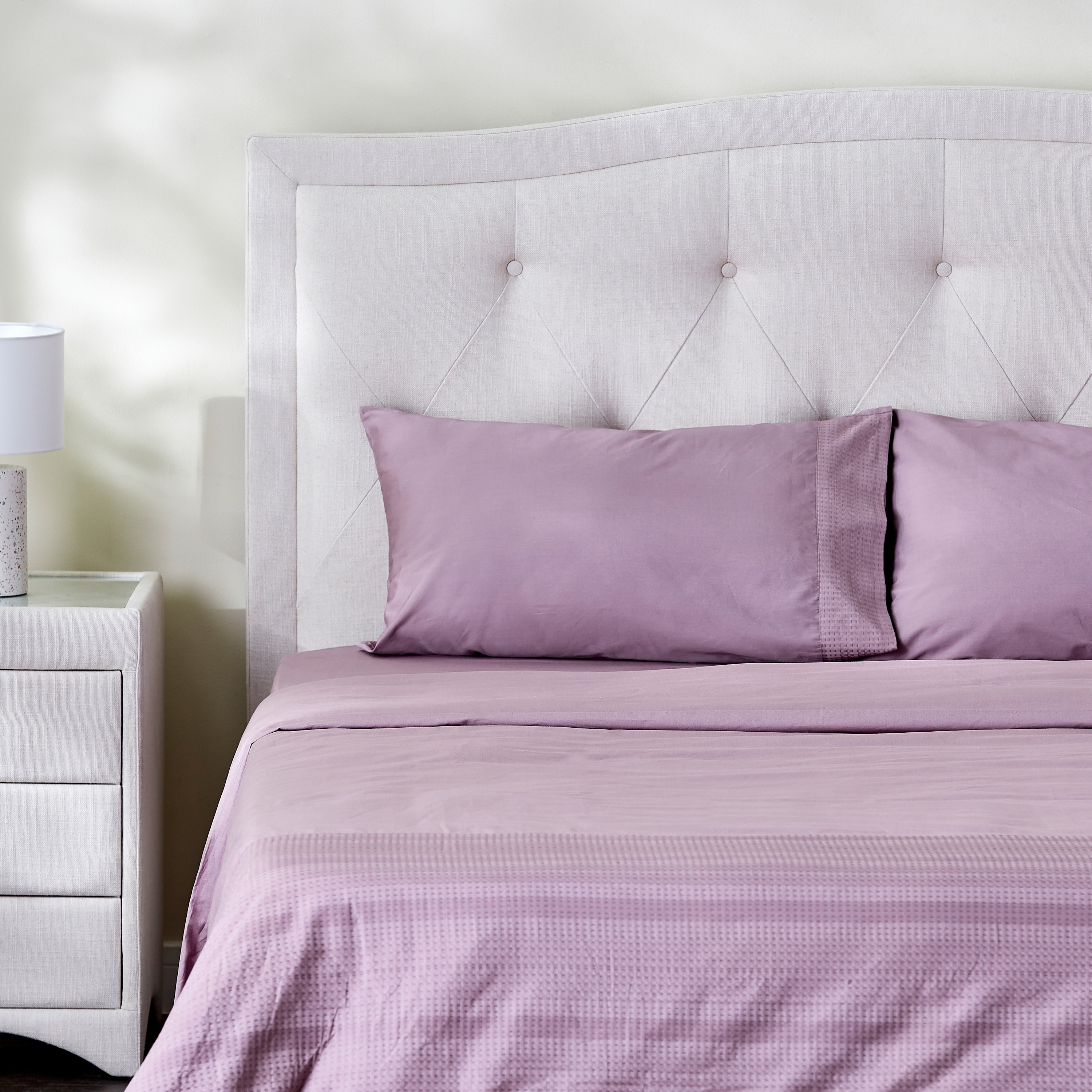 طقم غطاء لحاف مقاس كامل 3 قطع عدد خيوط 325 قطن بركال - إيترنيتي - 160x200 سم-household-bedding-duvetandcovers-duvetcovers-image-1