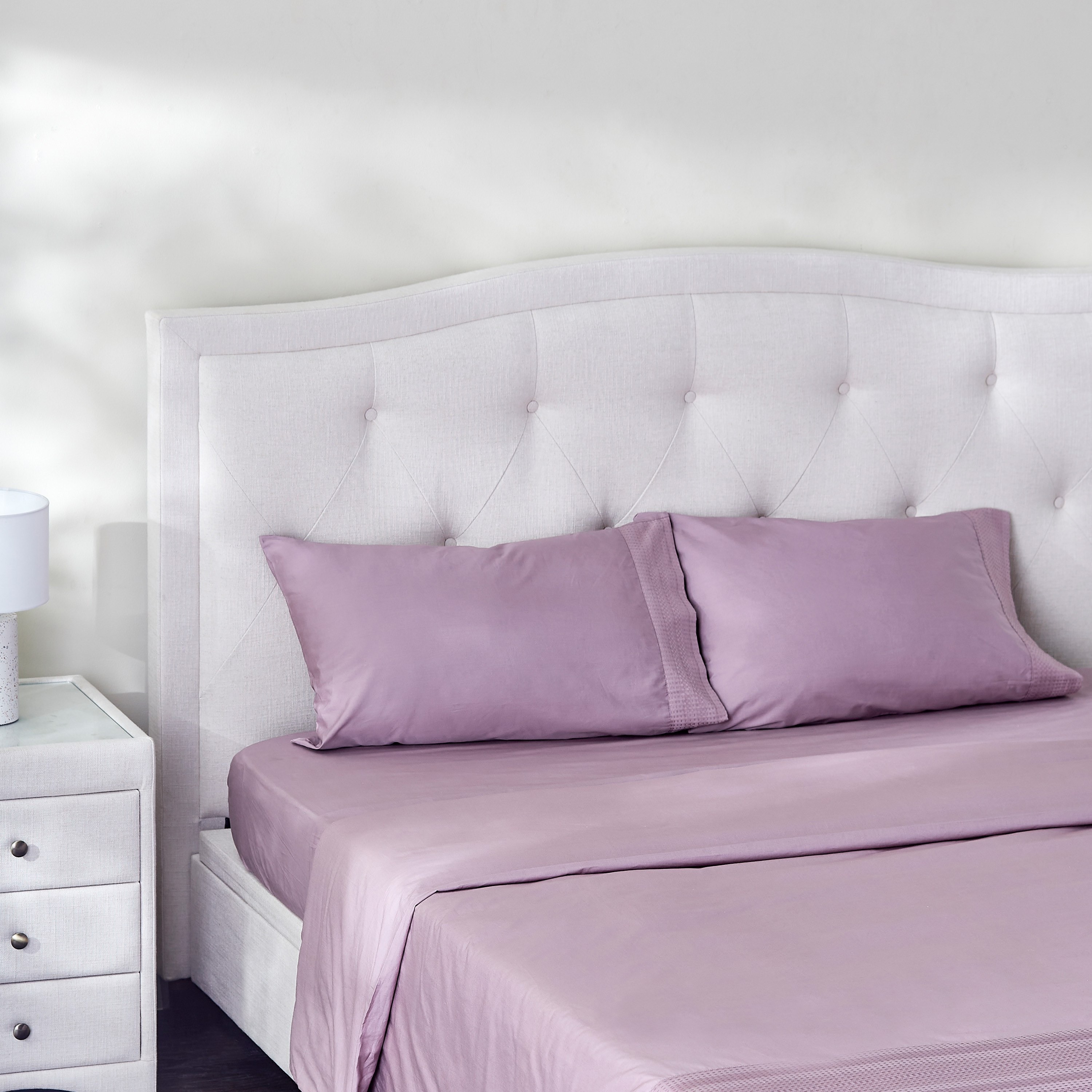 طقم غطاء لحاف مقاس كامل 3 قطع عدد خيوط 325 قطن بركال - إيترنيتي - 160x200 سم-household-bedding-duvetandcovers-duvetcovers-image-2