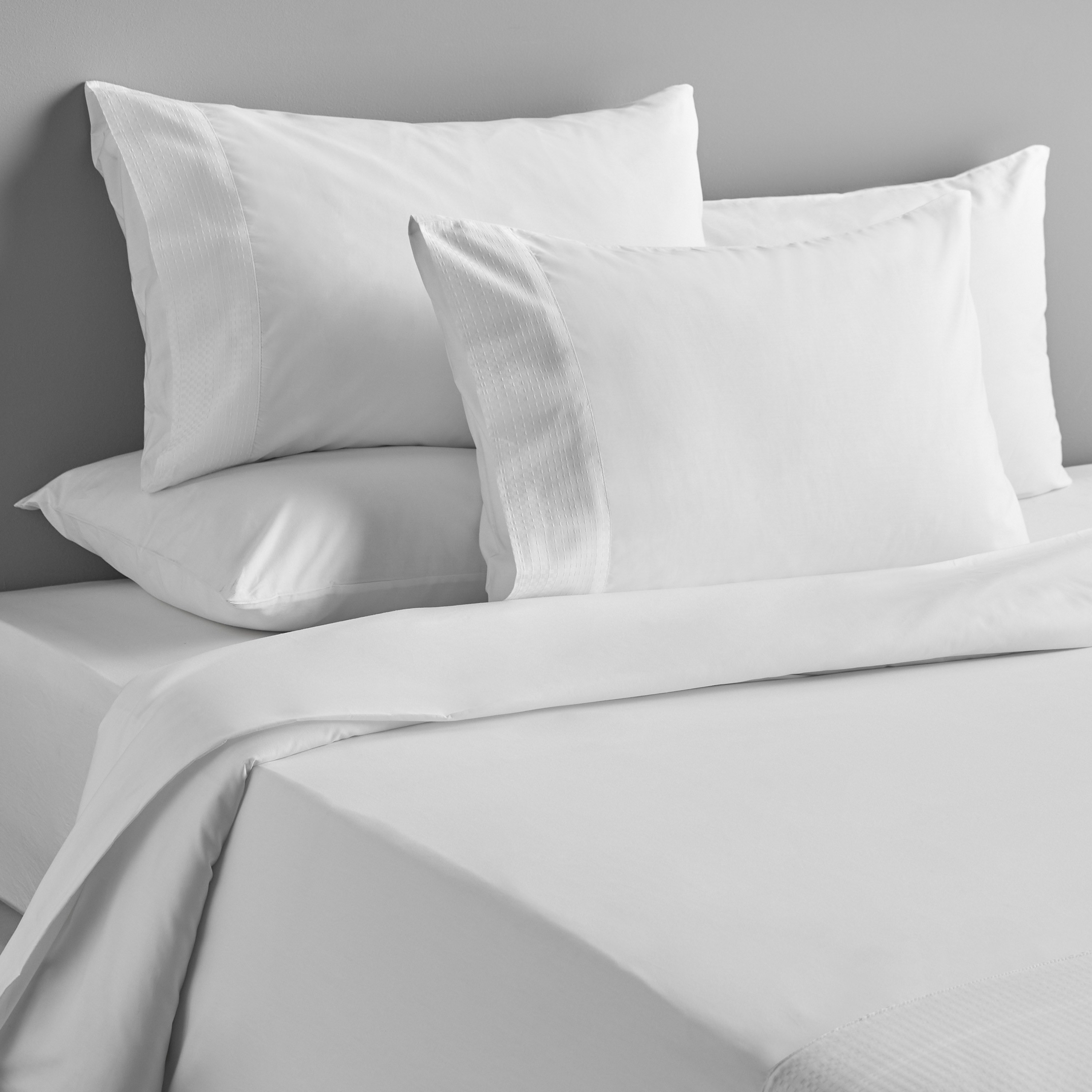 Eternity Cotton Percale 325 Thread Count 3-Piece Queen Duvet Cover Set - 200x200 cm-household-bedding-duvetandcovers-duvetcovers-image-1