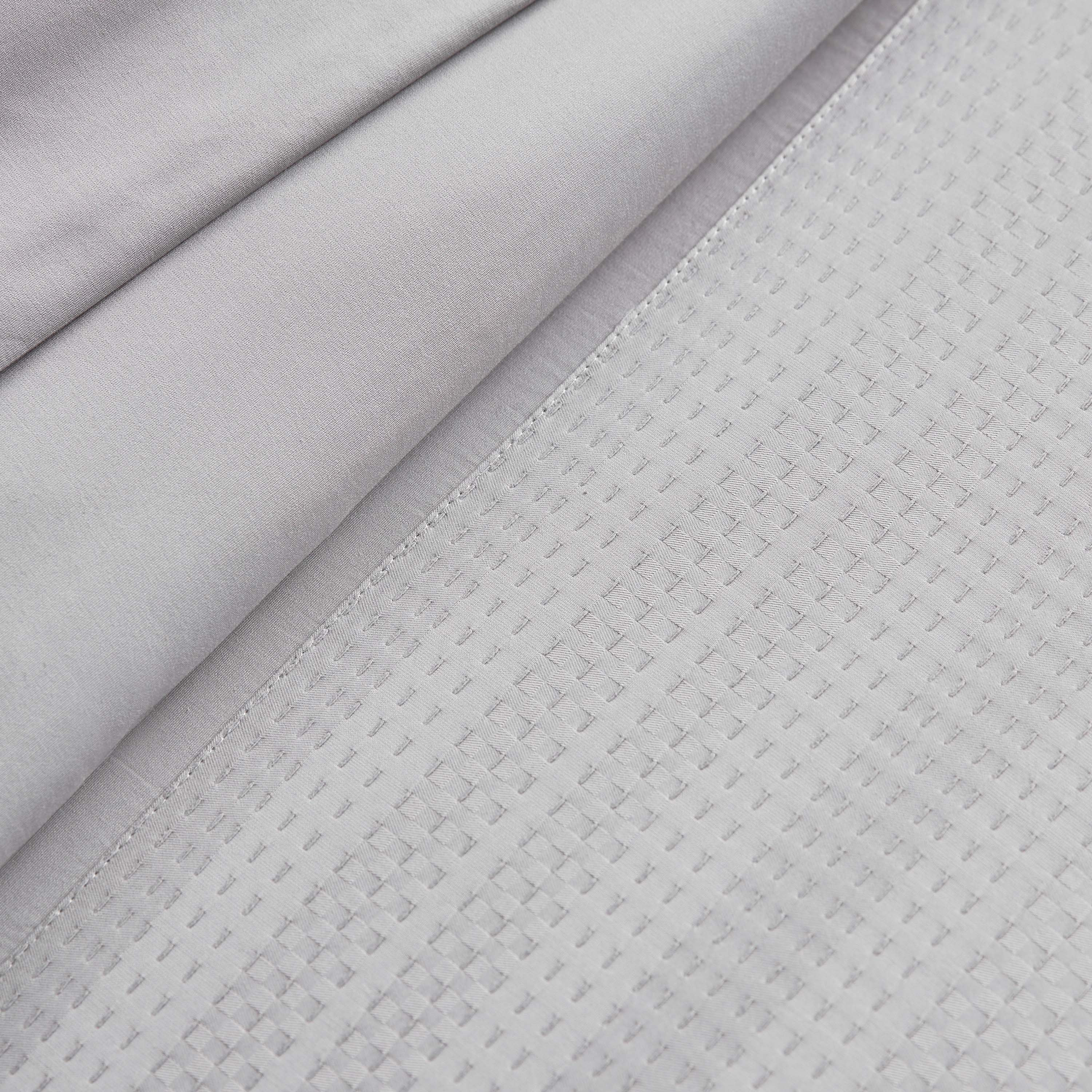 Eternity Cotton Percale 325 Thread Count 3-Piece Single Duvet Cover Set - 135x200 cm-household-bedding-duvetandcovers-duvetcovers-image-4