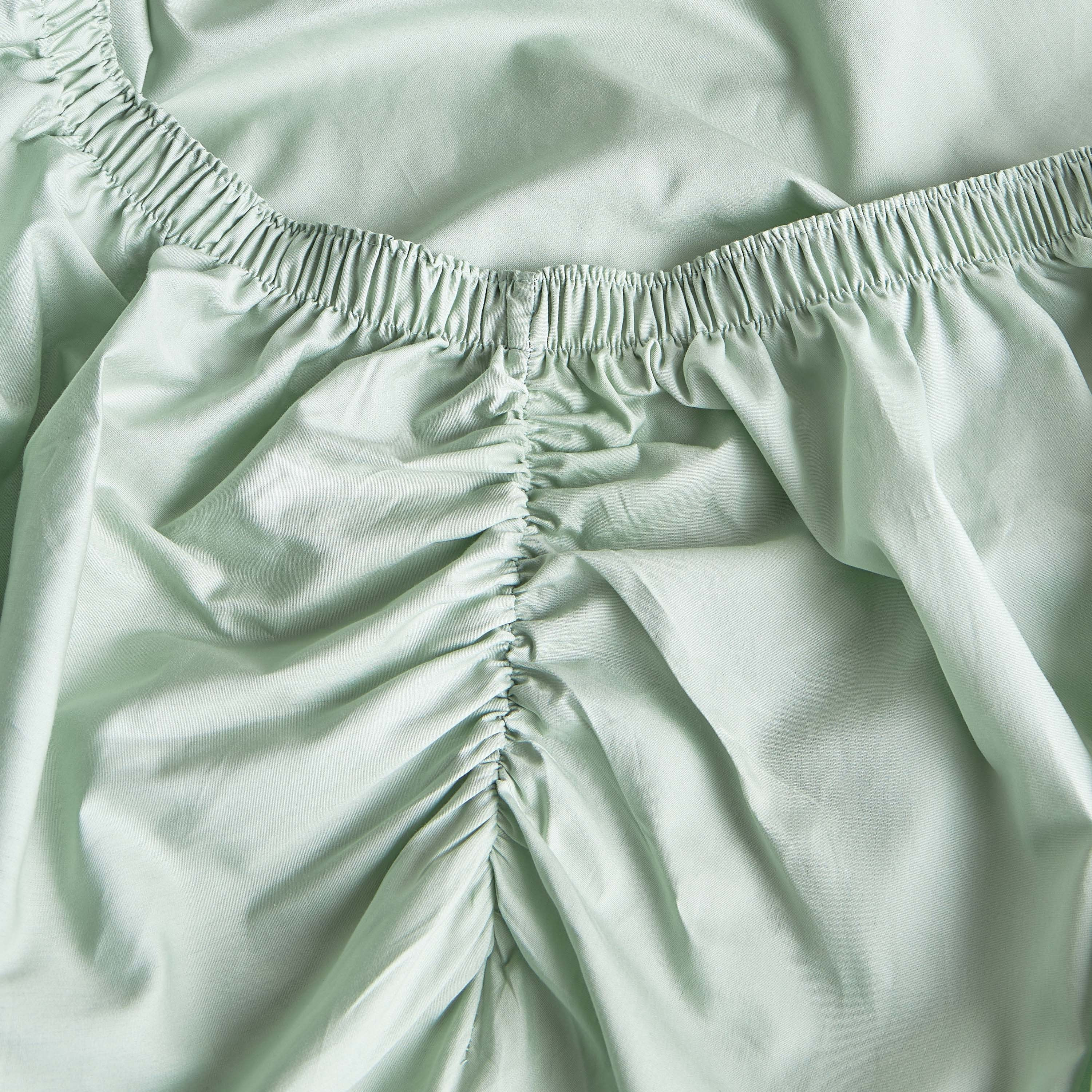 Eternity Cotton Percale 325 Thread Count Single Fitted Sheet - 90x200 cm-household-bedding-sheetsandpillowcases-fittedsheets-image-2