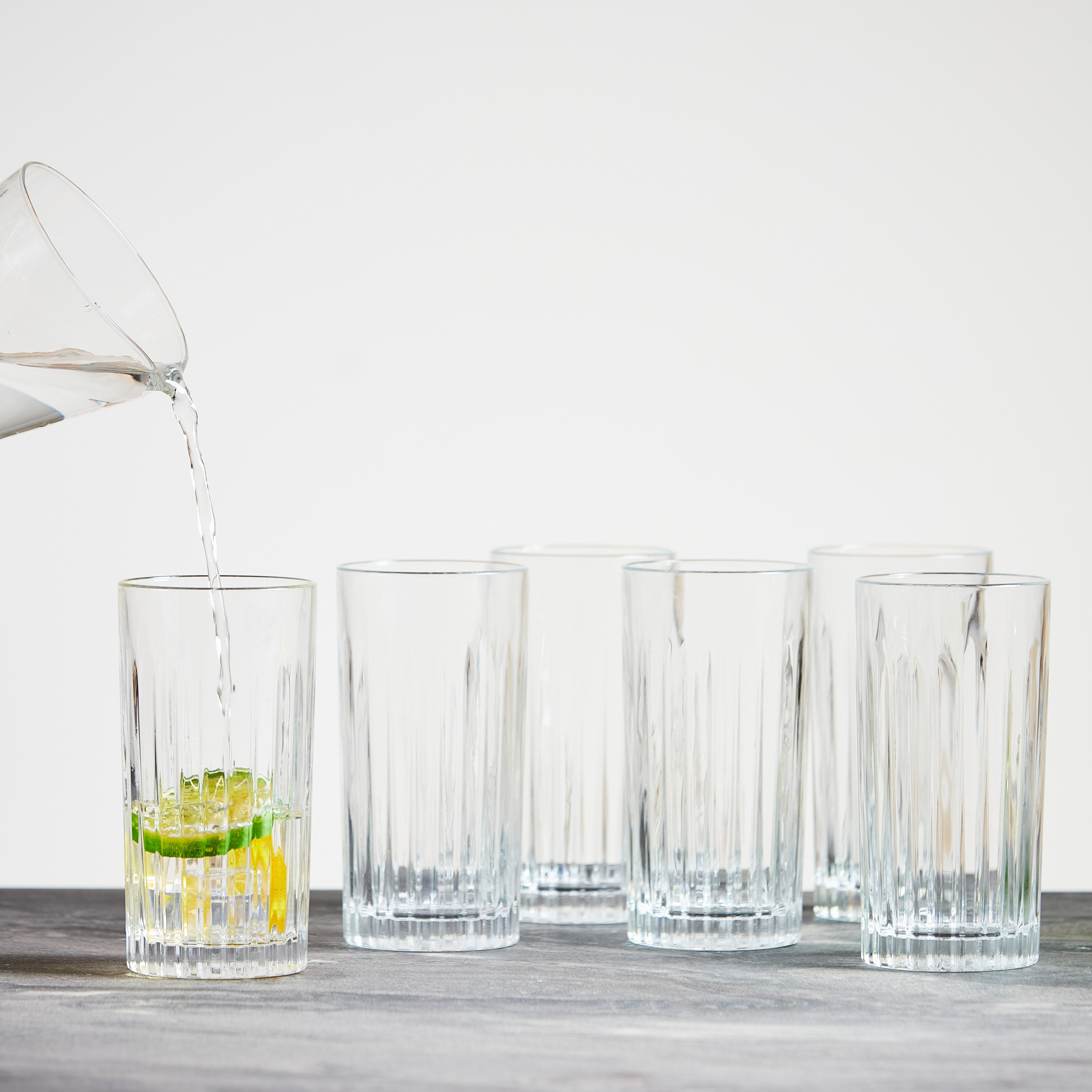 Timeless 6-Piece Hiball Tumbler Set - 440 ml-household-dining-glassware-drinkingglasses-image-2