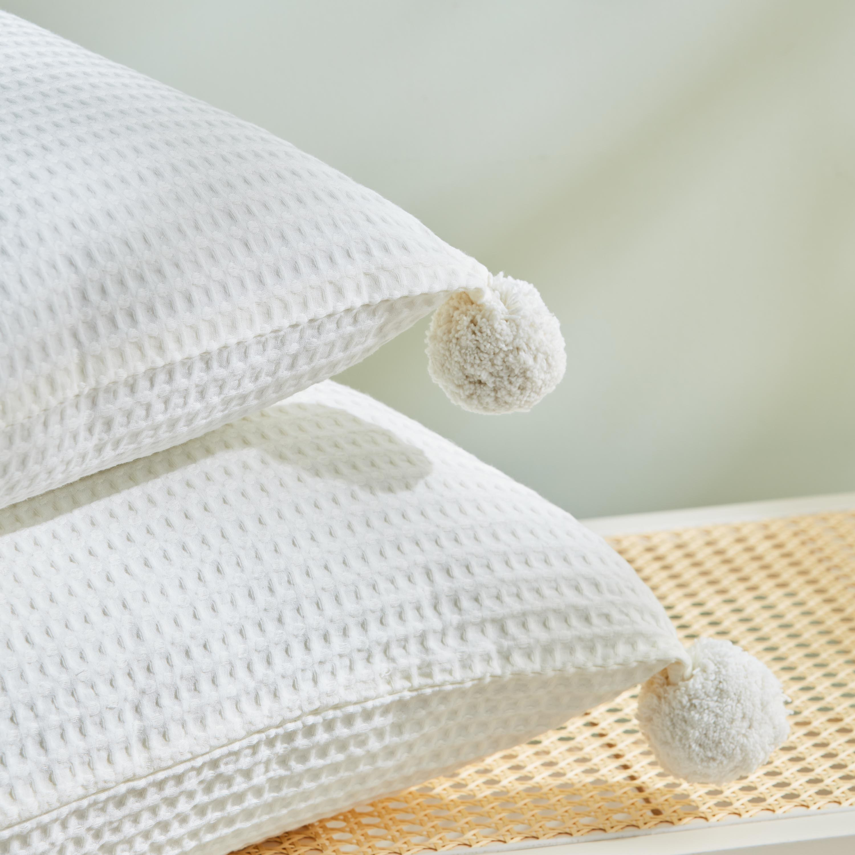 Pompom Cushion Cover - 65x65 cm-household-cushionsandthrows-cushioncovers-image-3