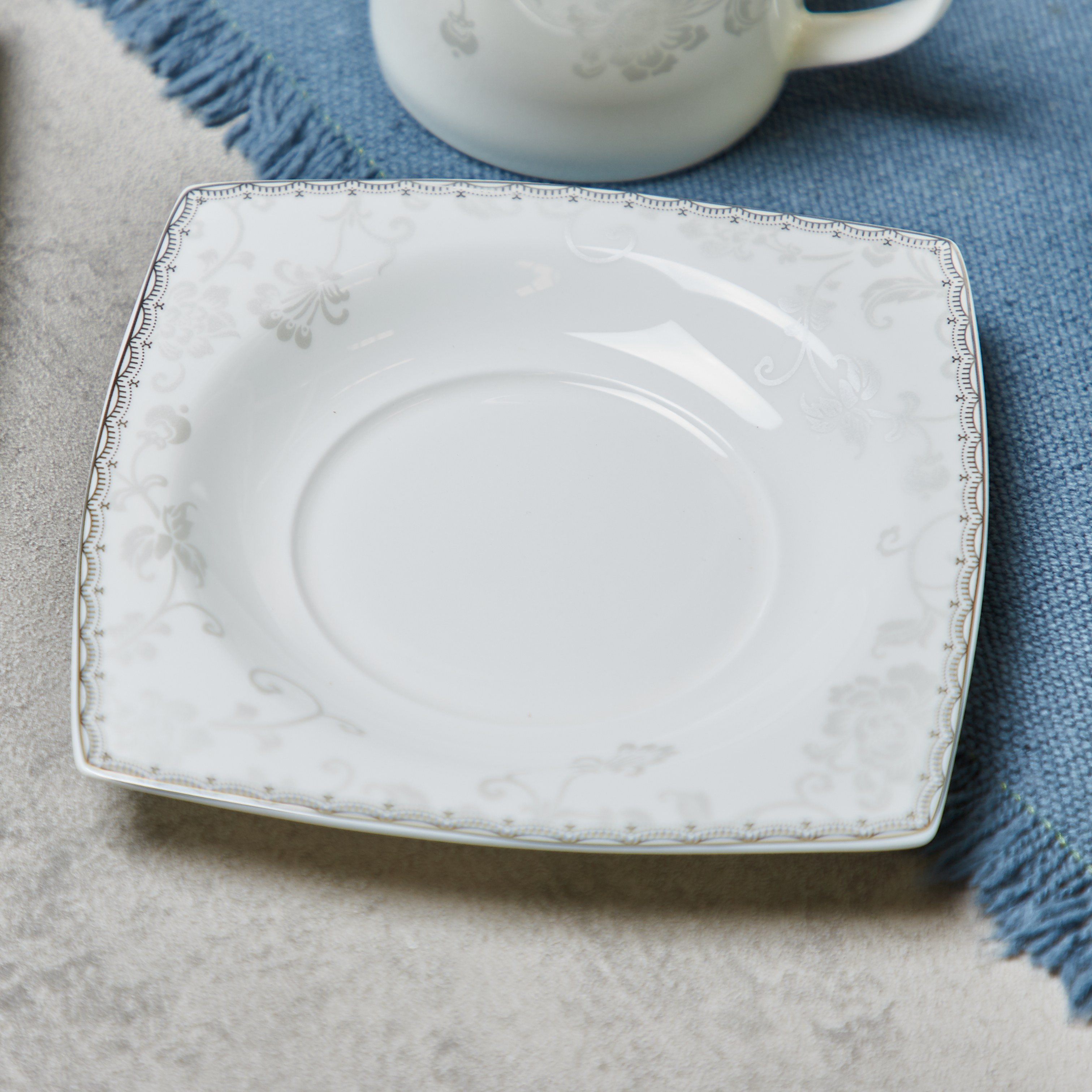 Shop Gabiano 47-Piece Bone China Dinner Set Serve Homecentre