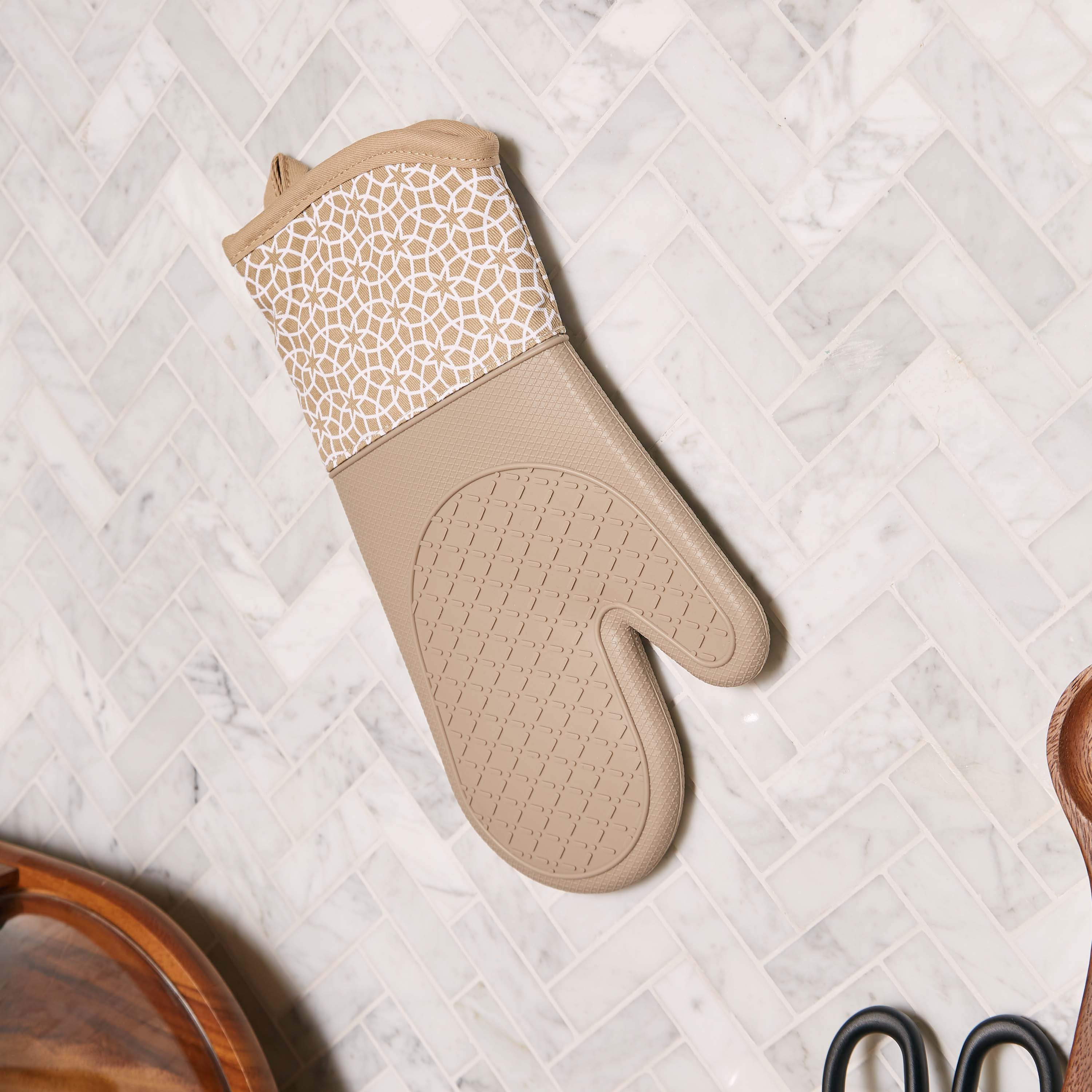 Star Silicone Oven Mitten-household-kitchen-kitchenlinen-apronsmittsandpotholders-image-1