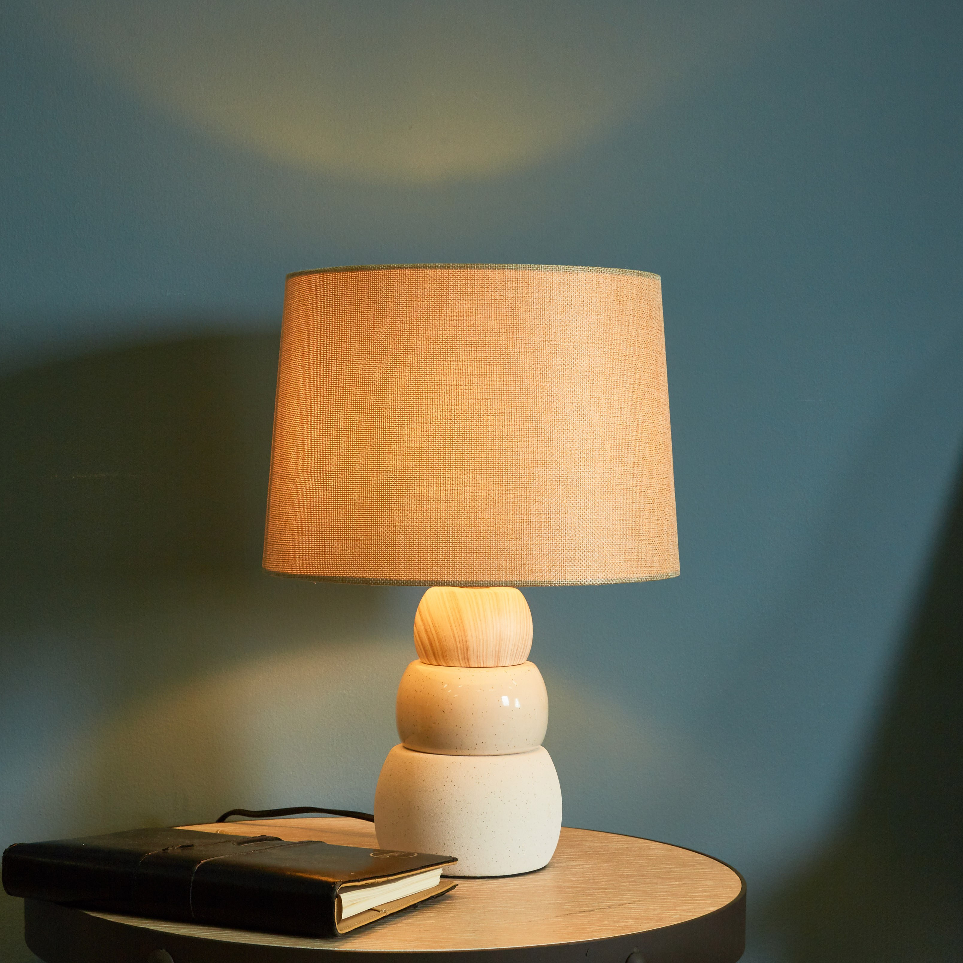 Mix and Match Linen Lamp Shade with Reversible Gimble - 20 cm-household-lighting-tableanddesklamps-image-2