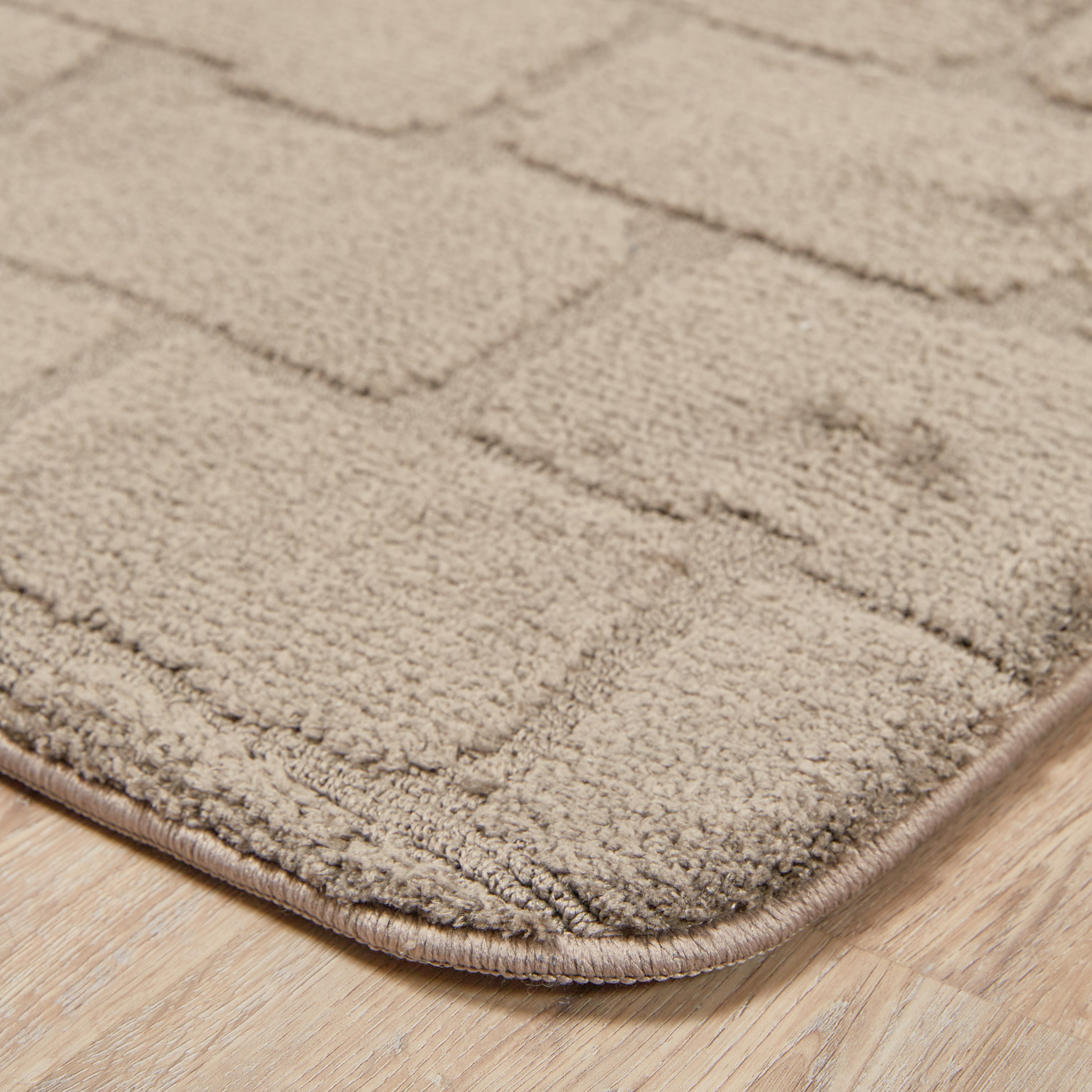 Bricks Memory Foam 2-Piece Bath Mat and Contour Set - 50x80 cm-household-bathandlaundry-bathlinen-bathmatsandtubmats-image-4