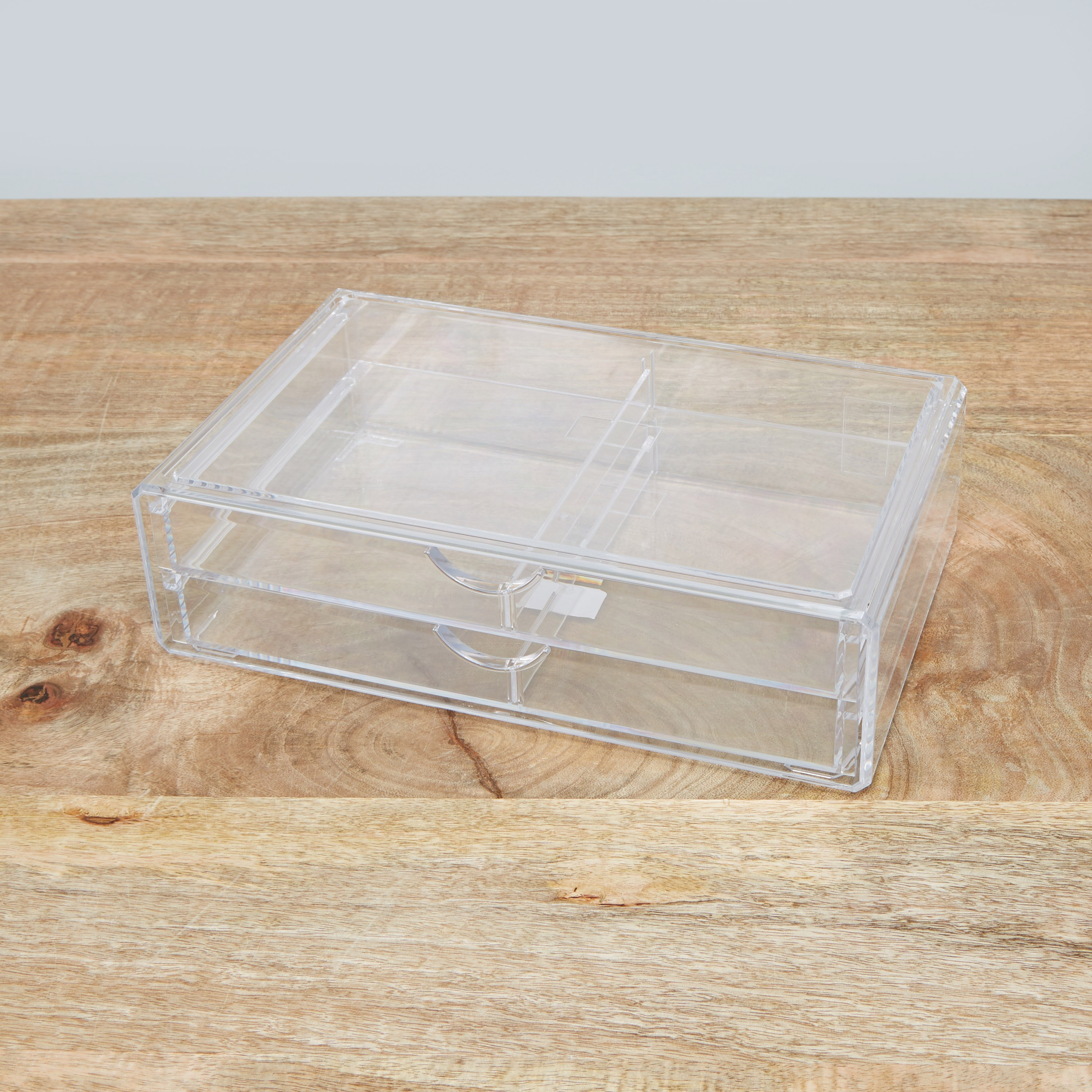 Zaya 2-Drawer Cosmetic Box-household-storage-cosmeticorganizing-makeuporganizersandsets-image-1