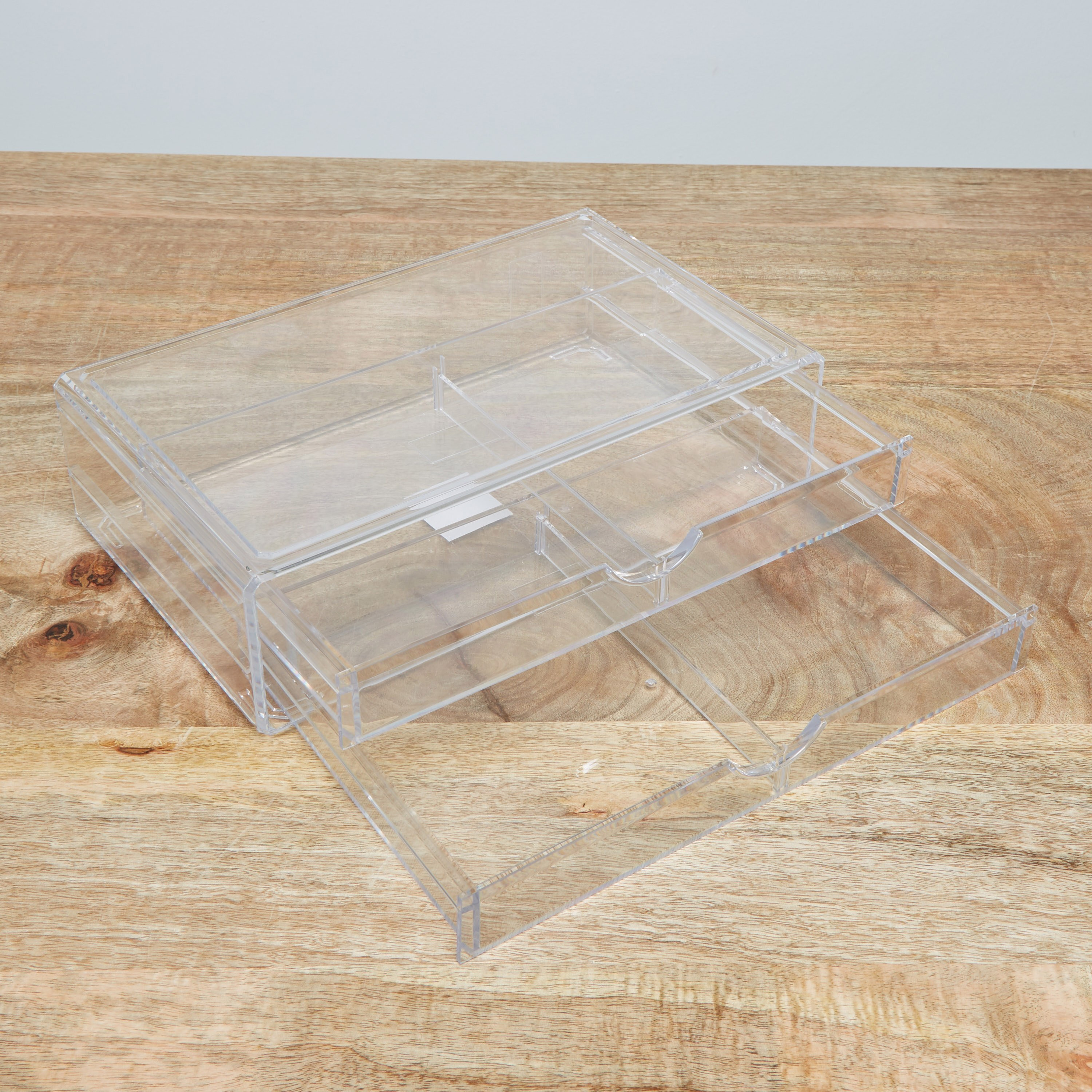 Zaya 2-Drawer Cosmetic Box-household-storage-cosmeticorganizing-makeuporganizersandsets-image-2