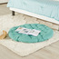 Mabelline Quilted Circular Cushion - 100x55 cms-household-cushionsandthrows-floorcushions-image-11