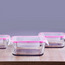 طقم برطمانات تخزين طعام مربّعة 3 قطع - لاف-household-kitchen-foodstorage-pantryandstorage-image-2