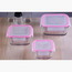 طقم برطمانات تخزين طعام مربّعة 3 قطع - لاف-household-kitchen-foodstorage-pantryandstorage-image-1