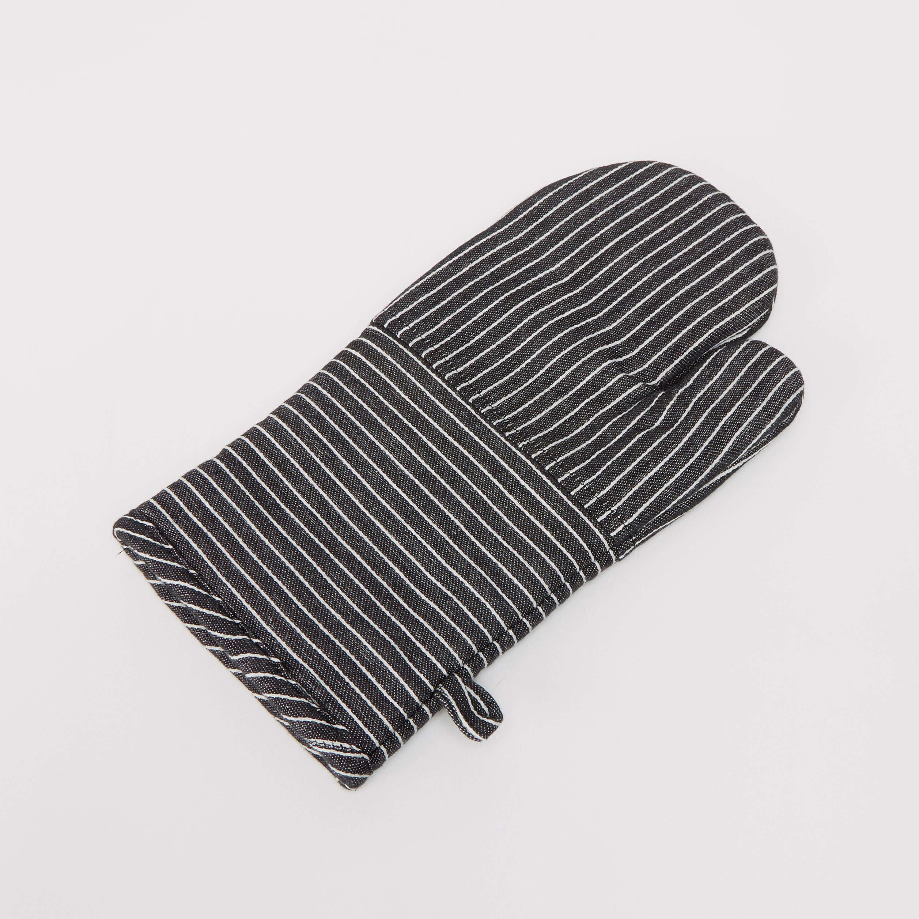Twill Striped Oven Mitten-household-kitchen-kitchenlinen-apronsmittsandpotholders-image-2