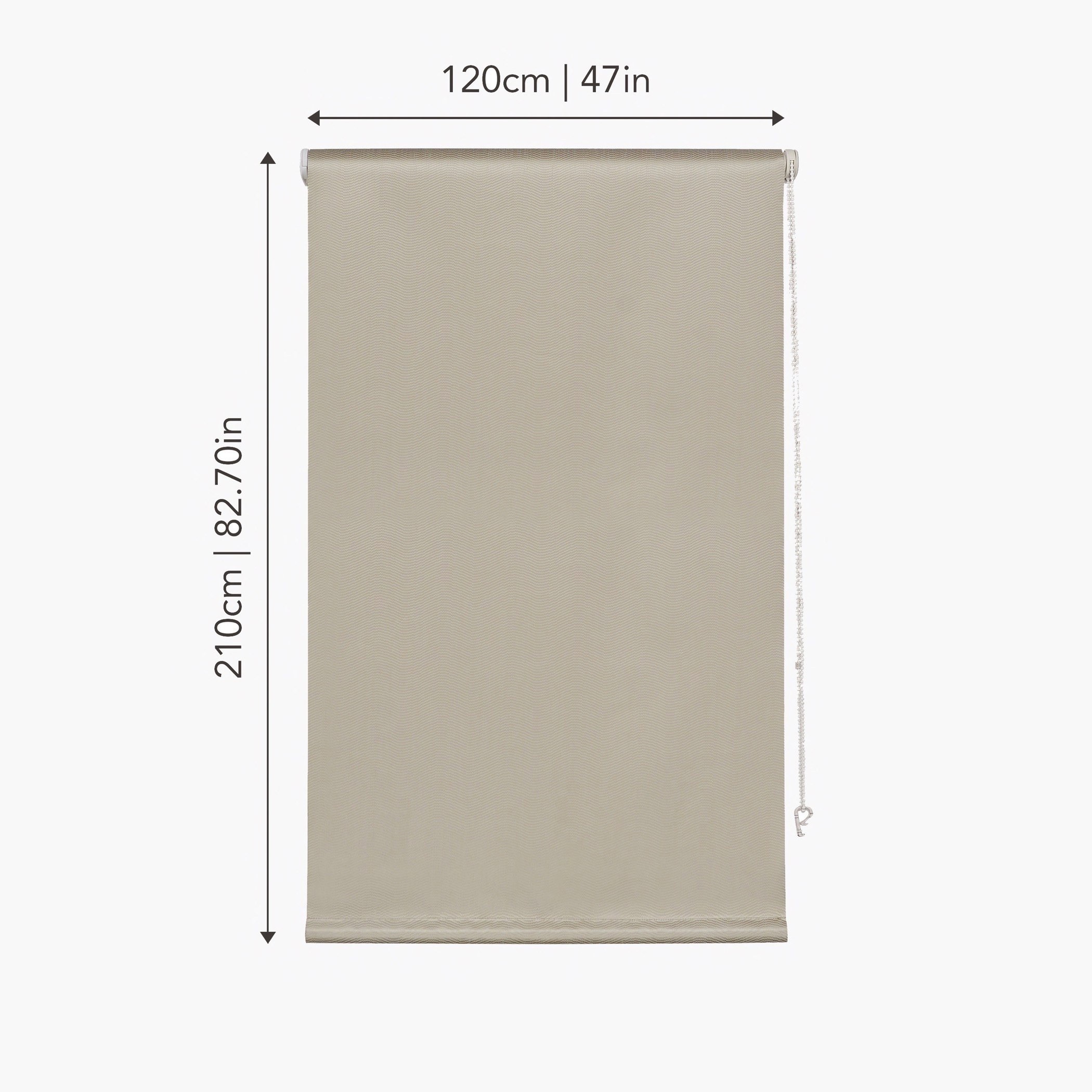 Roller Jacquard Blind - 120x210 cm-household-windows-blinds-image-9