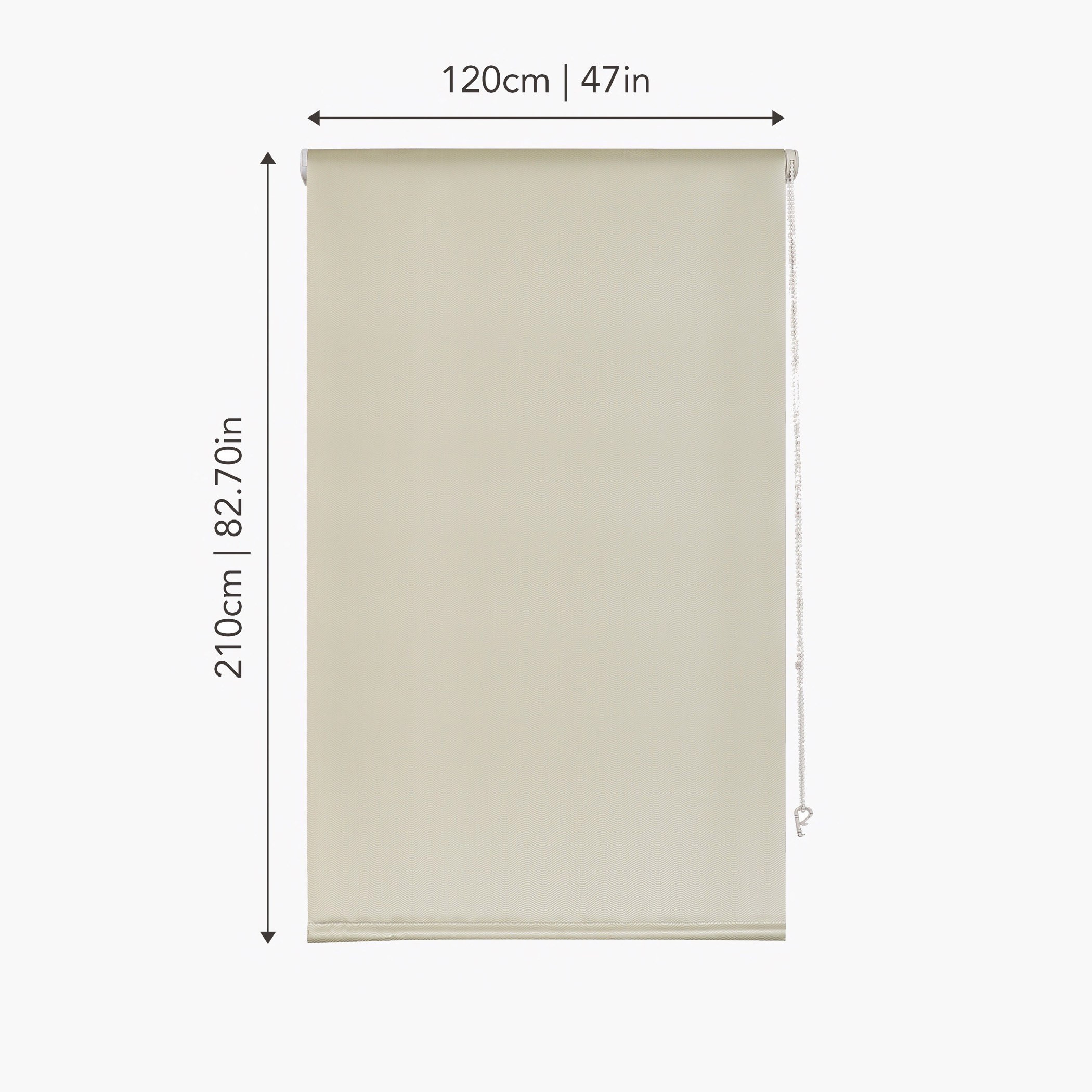 Roller Jacquard Blind - 120x210 cm-household-windows-blinds-image-9