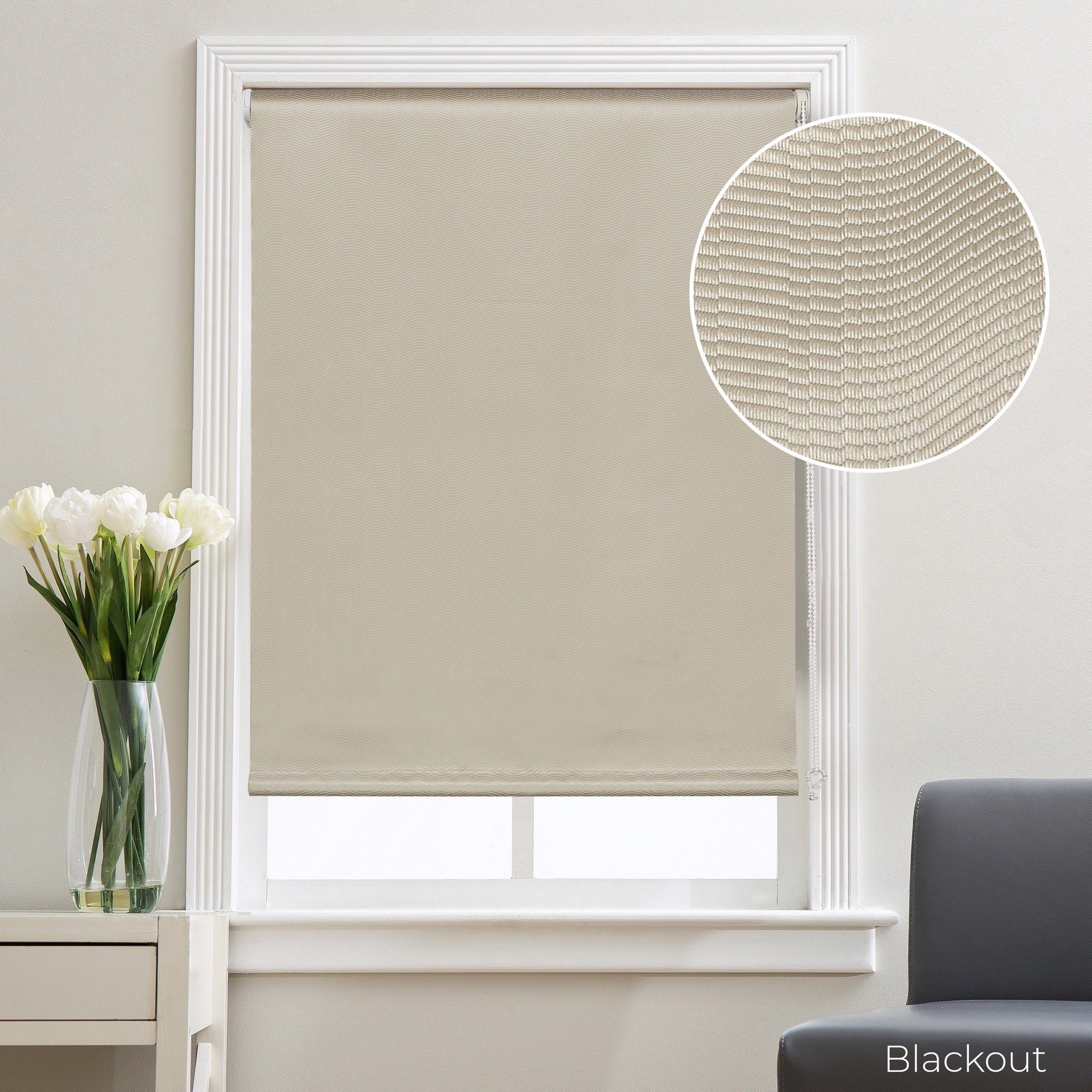 Roller Jacquard Blind - 150x210 cm-household-windows-blinds-image-1