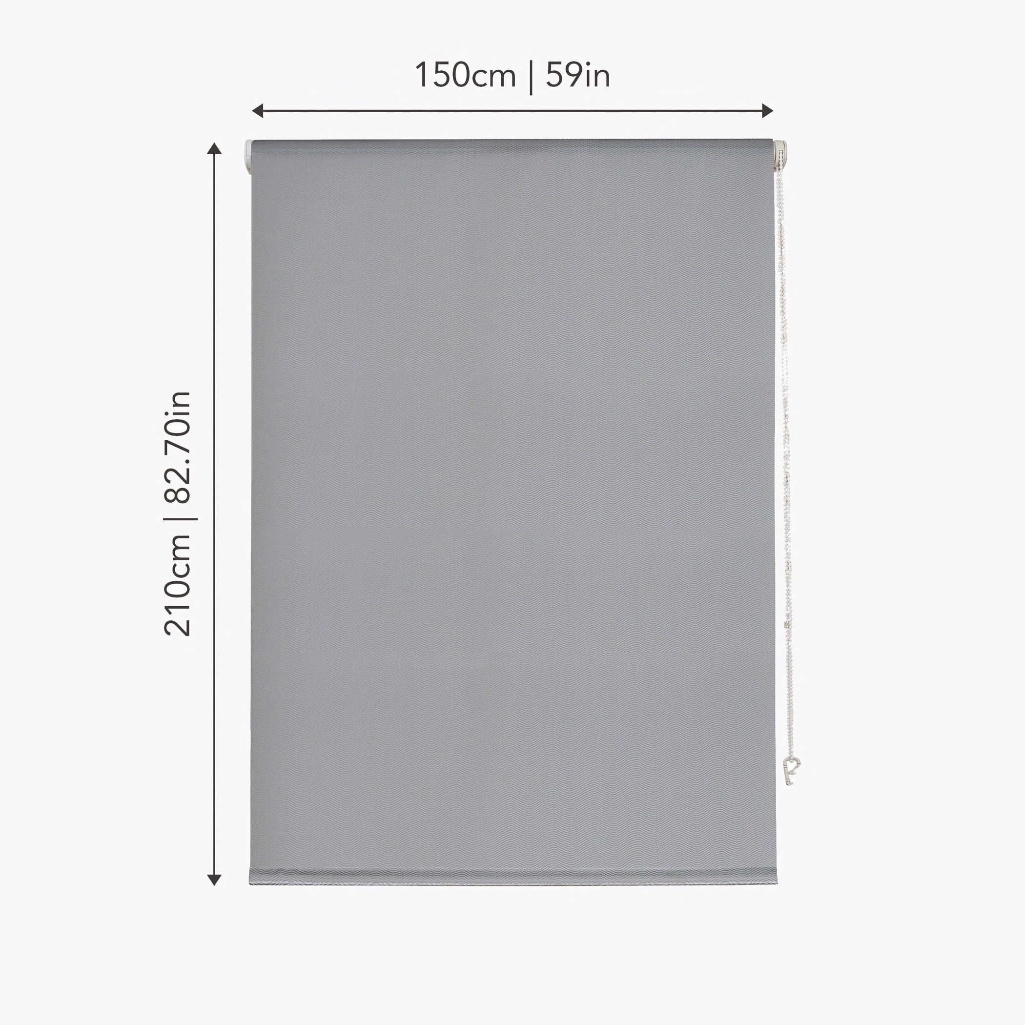 Roller Jacquard Blind - 150x210 cm-household-windows-blinds-image-9