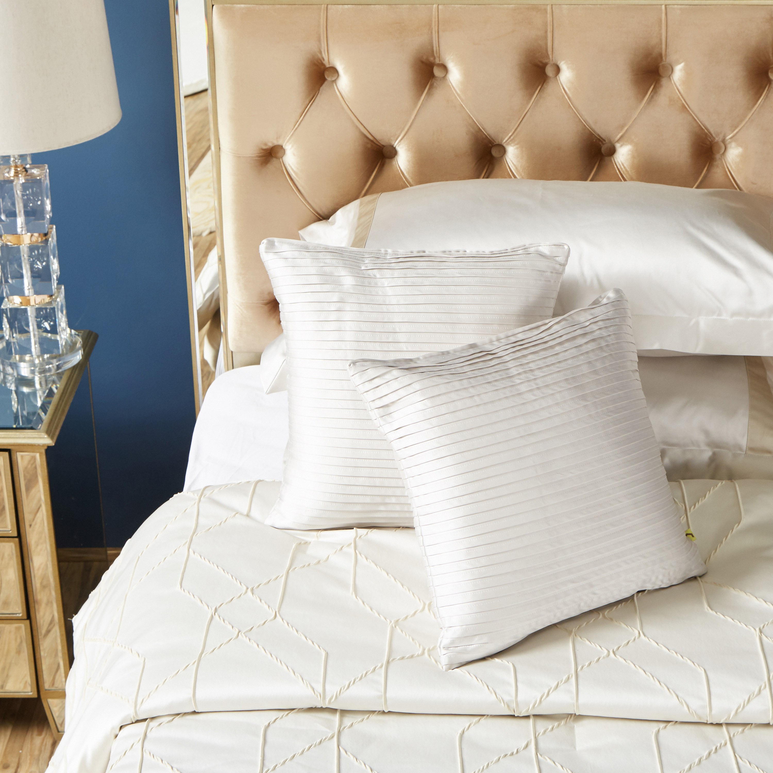GenX Cotton Jacquard 5-Piece Super King Comforter Set - 250x260 cm-household-bedding-comfortersandbedspreads-comforters-image-5