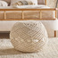 Macrane Pouf - 40x55 cm-household-cushionsandthrows-poufs-image-1
