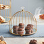 Amesbury 1-Layer Server with Mirrored Tray-household-dining-serveware-cakestands-image-1