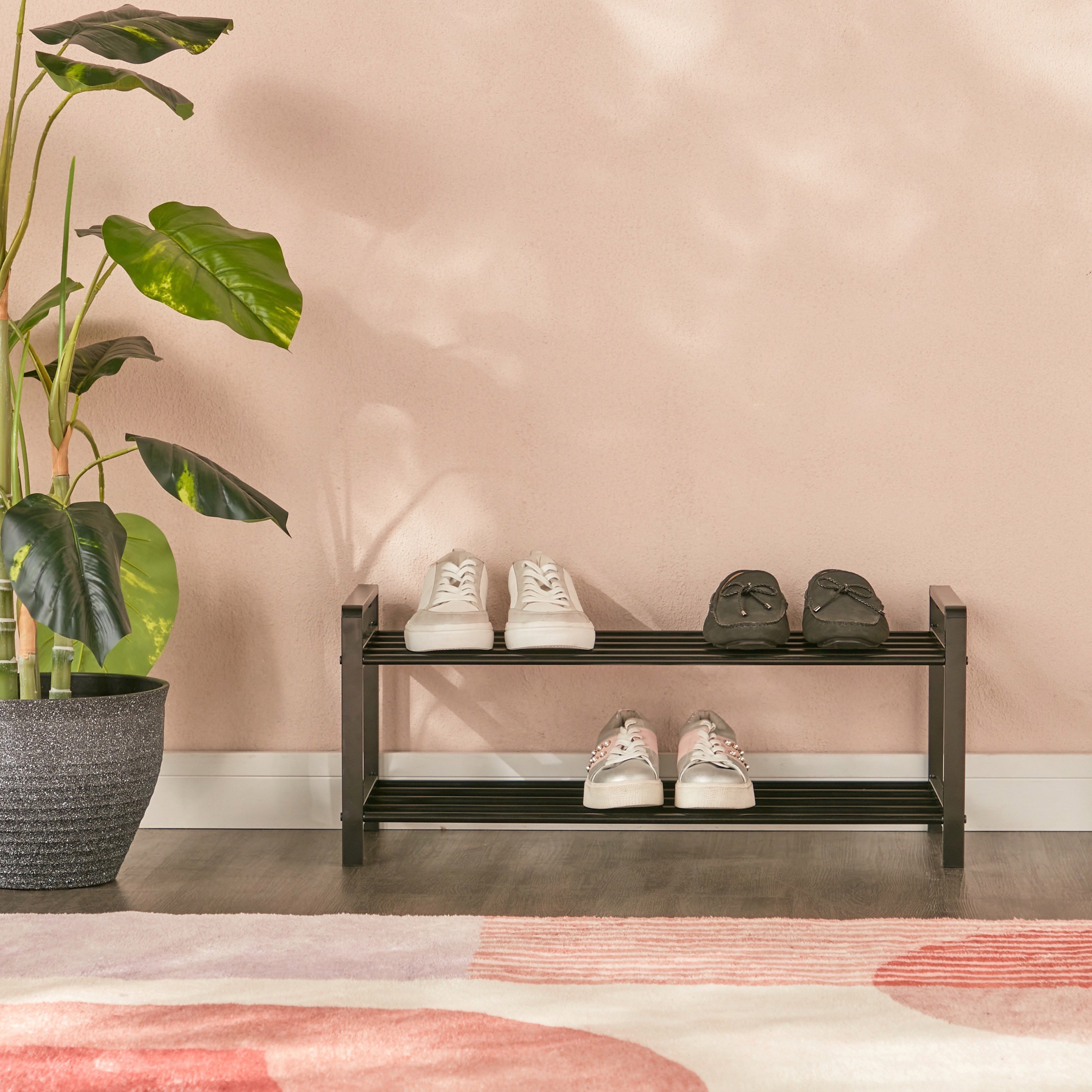 2-Tier Shoe Rack-household-storage-storagesolutions-shoeracksandstorage-image-4