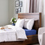شرشف مطاطي كوين سادة - سيرينتي - 140x240 سم-babyandkids-beddingandwindows-bedding-fittedandflatsheets-image-1