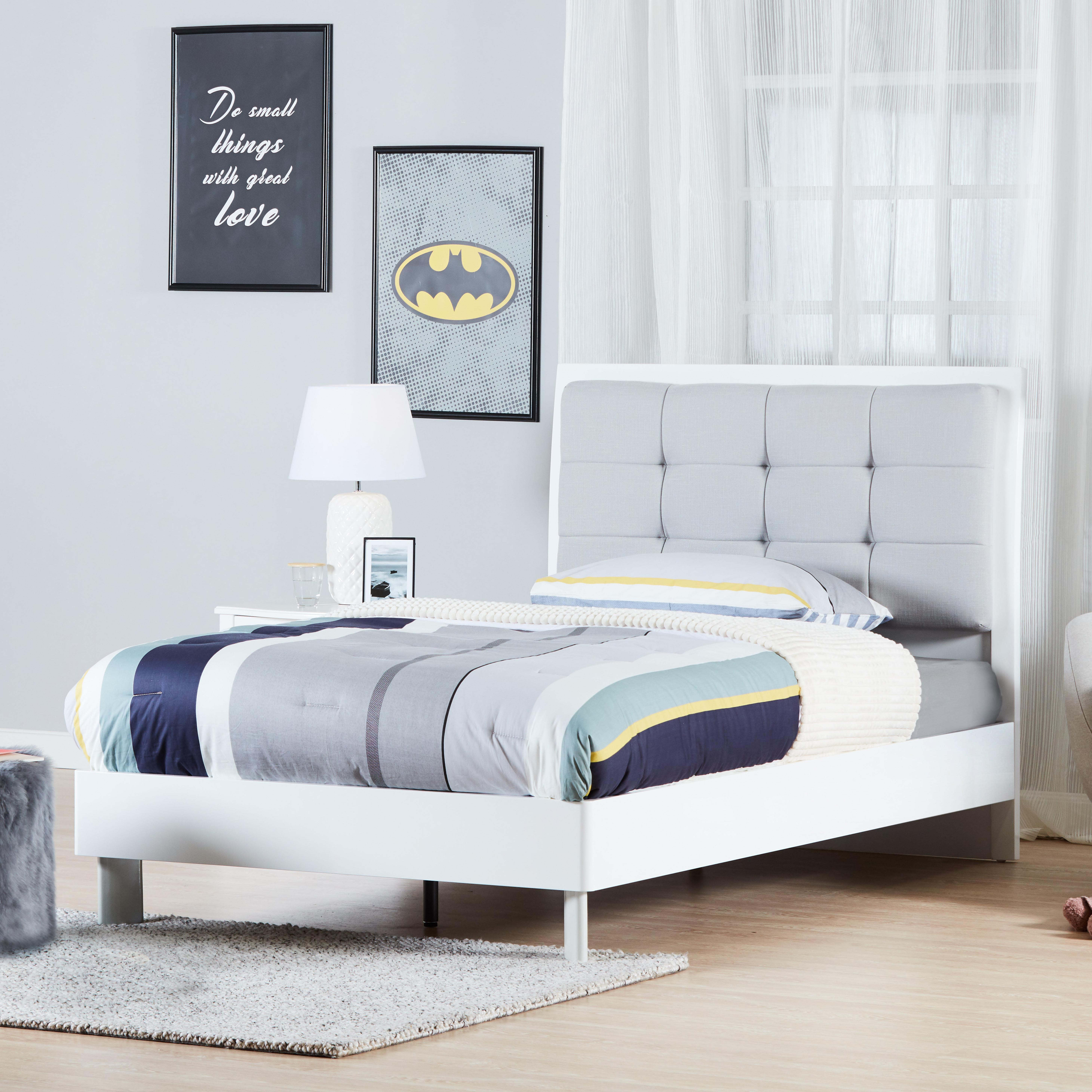 شرشف مطاطي كوين سادة - سيرينتي - 140x240 سم-kids-beddingandwindows-bedding-fittedandflatsheets-image-4