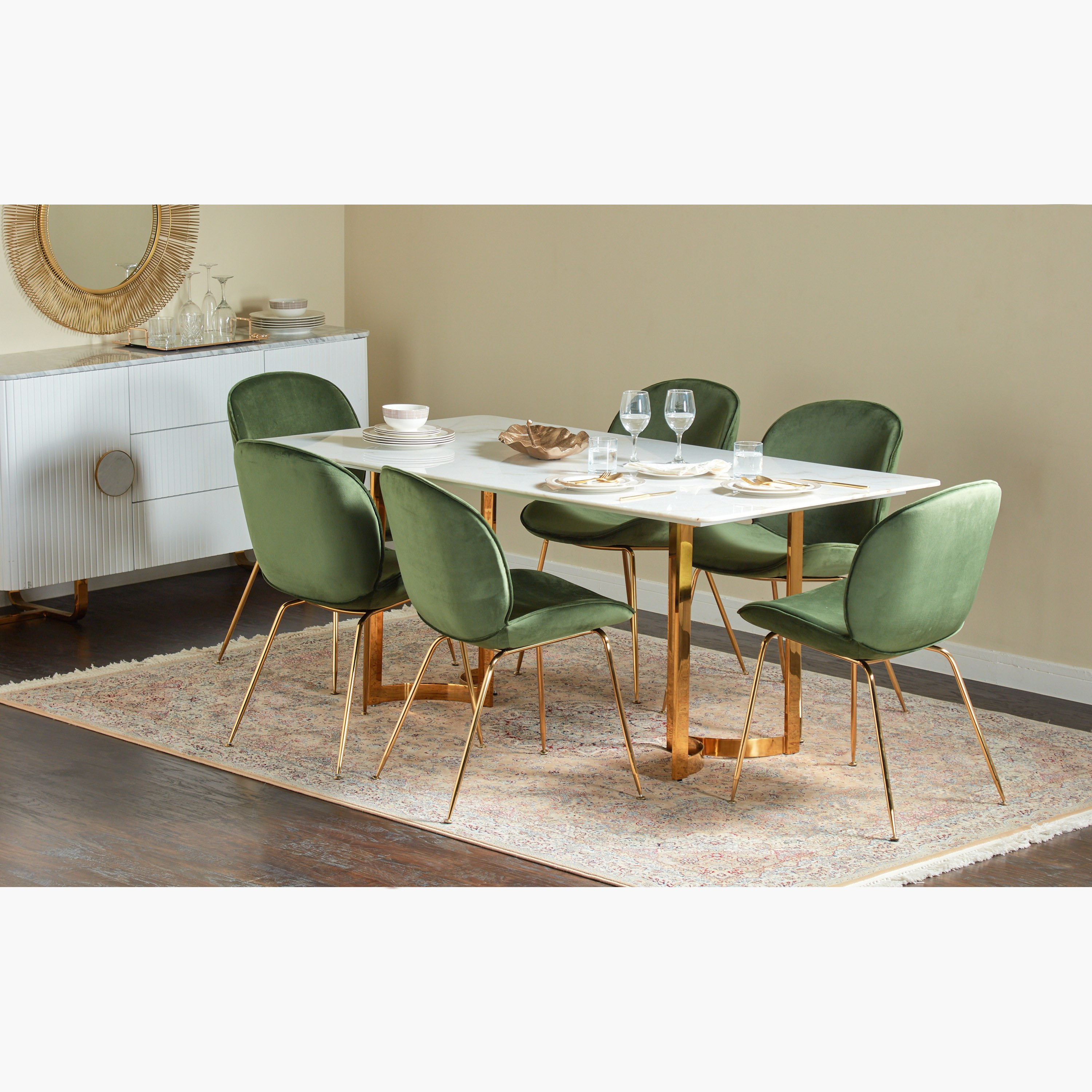 Bridge 6 discount seater dining table