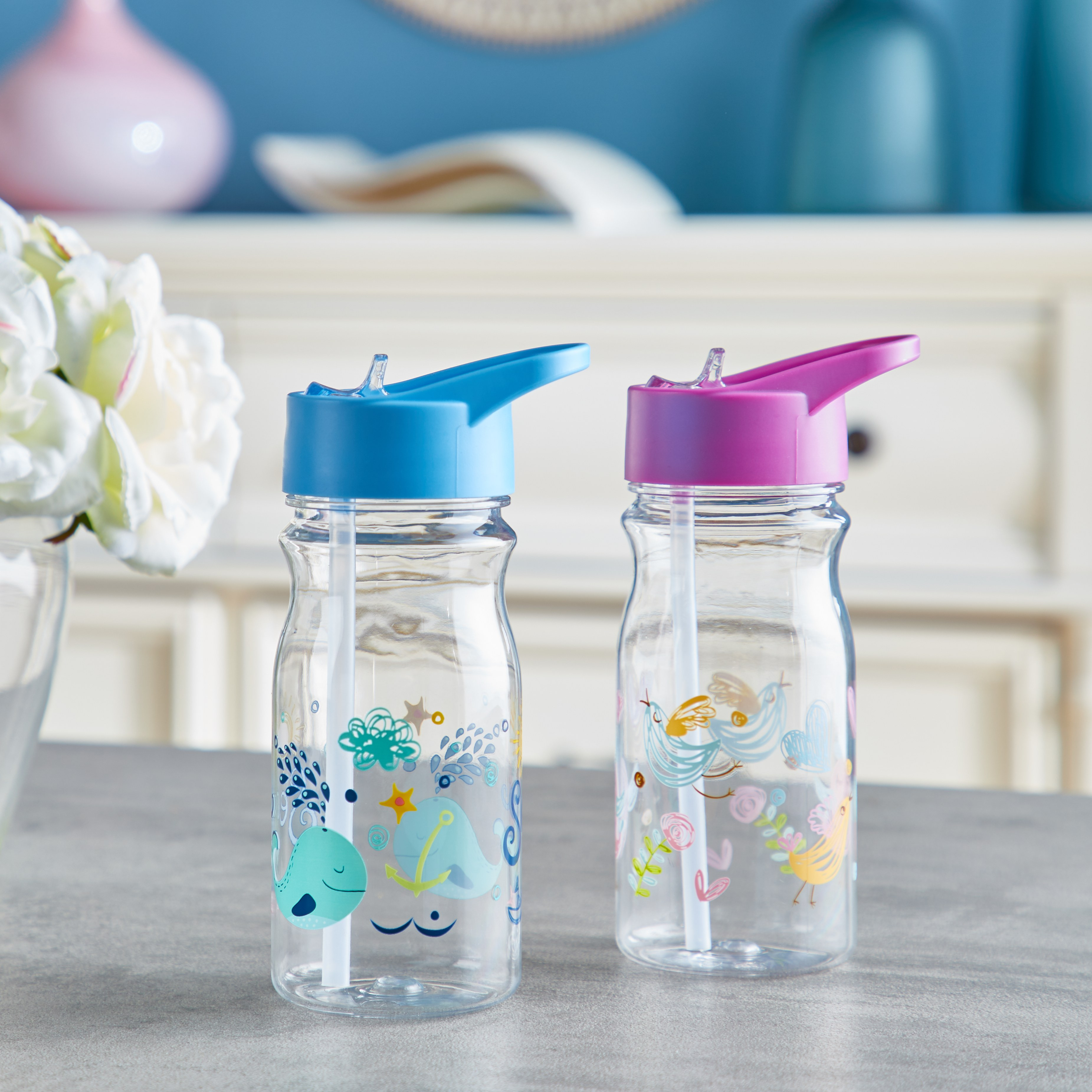 قارورة شرب بطبعات زوي تريتان - 500 مل-babyandkids-eatanddrink-waterbottles-image-4