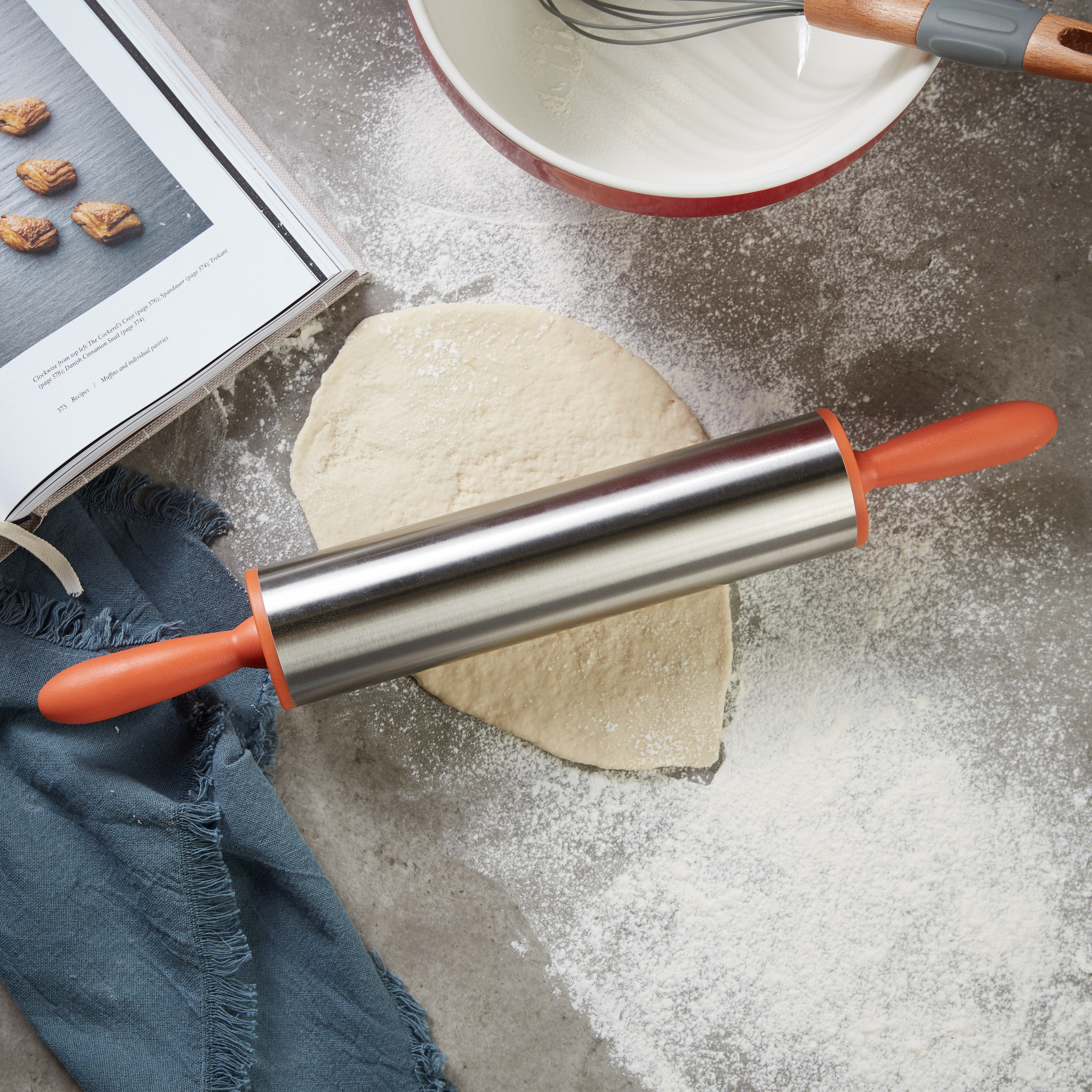 Bake It Stainless Steel Rolling Pin-household-kitchen-bakeware-bakingtoolsandaccessories-image-1