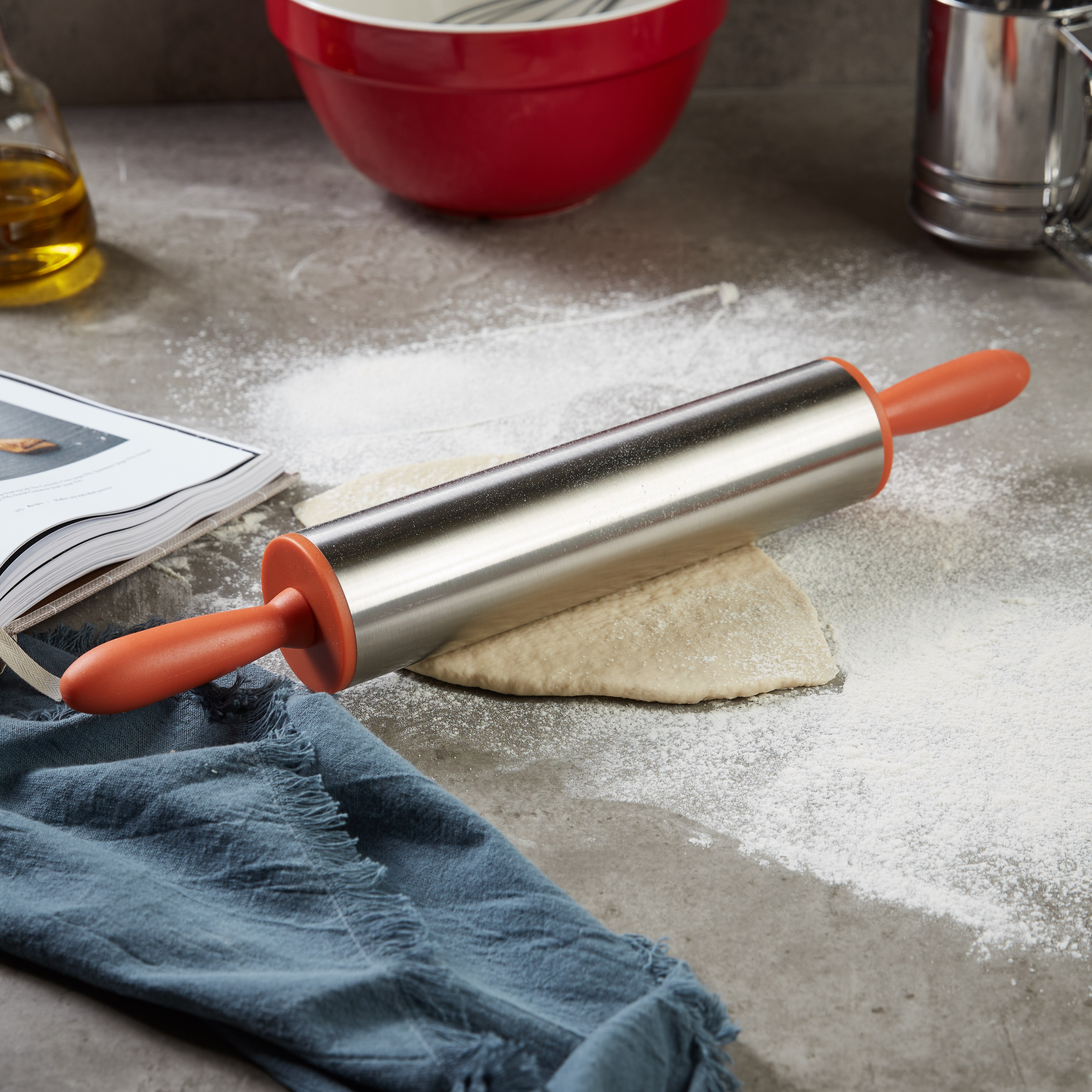 Bake It Stainless Steel Rolling Pin-household-kitchen-bakeware-bakingtoolsandaccessories-image-2