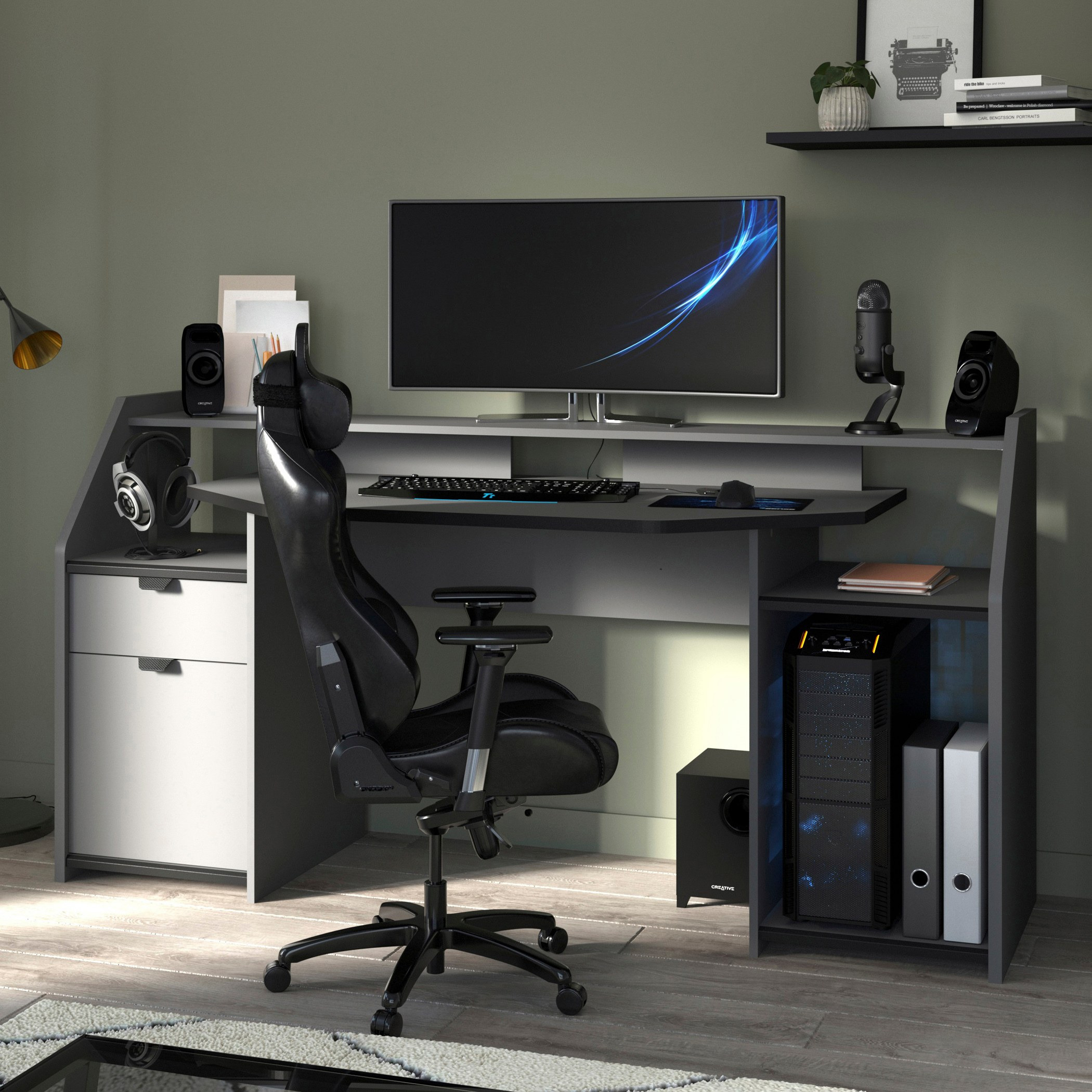 50 inch gaming deals desk