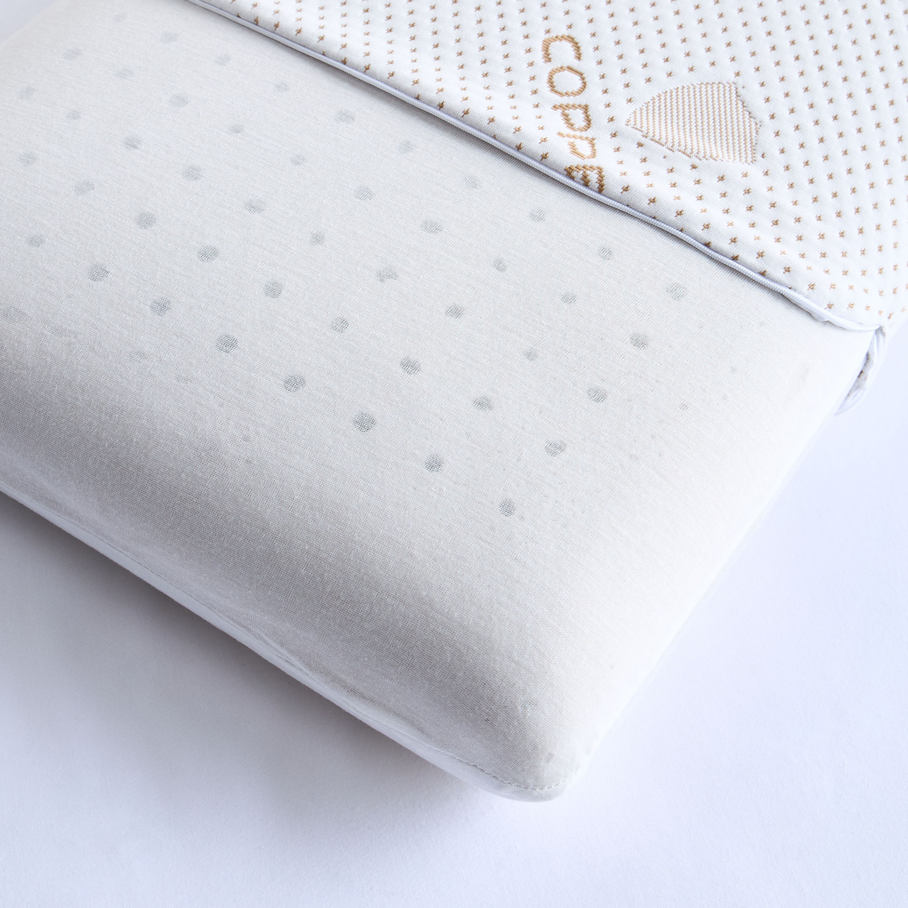 Copper Infused Firm Memory Foam 1-Piece Pillow - 45x70 cm-household-bedding-pillows-image-4