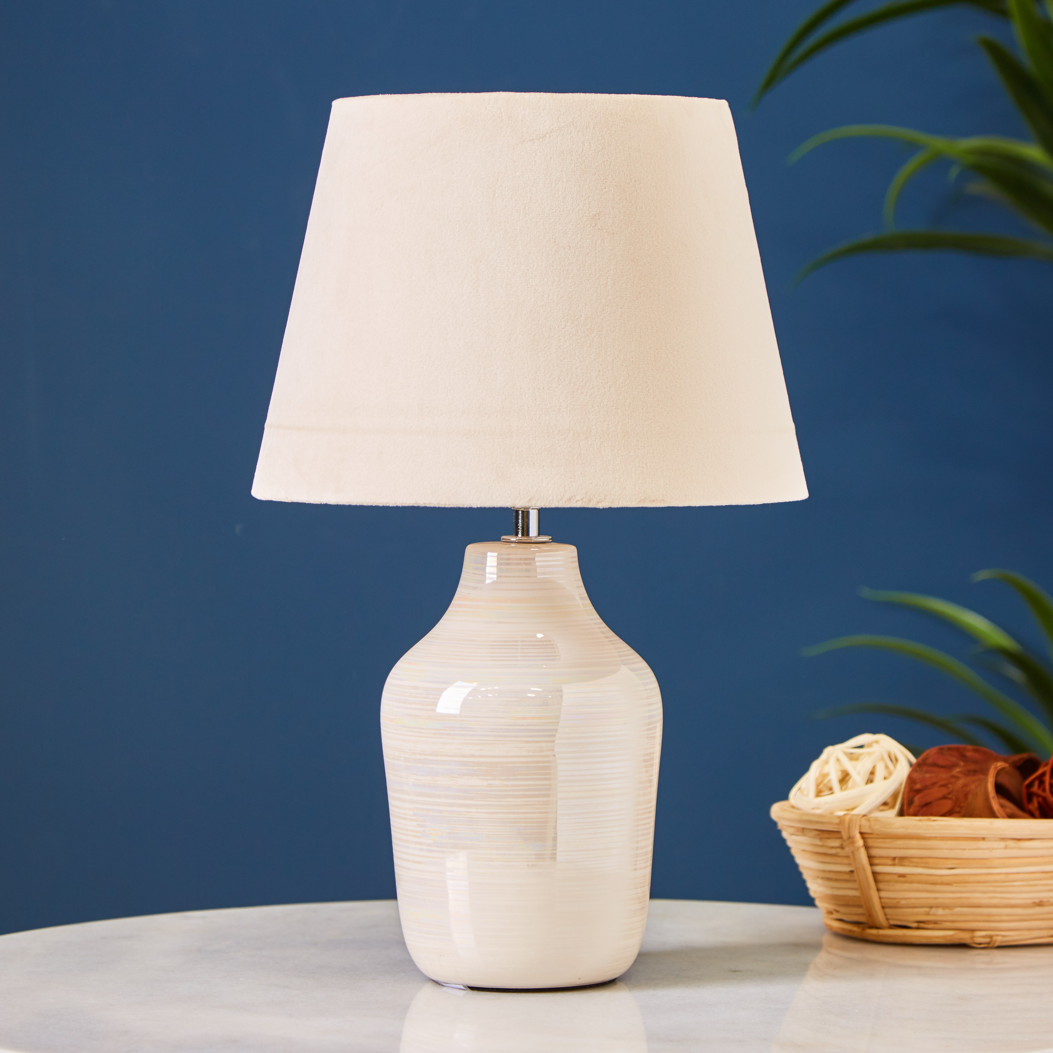 Dayton Ceramic Table Lamp - 40 cms-household-lighting-tableanddesklamps-image-3