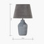 Dayton Ceramic Table Lamp - 40 cms-household-lighting-tableanddesklamps-image-4