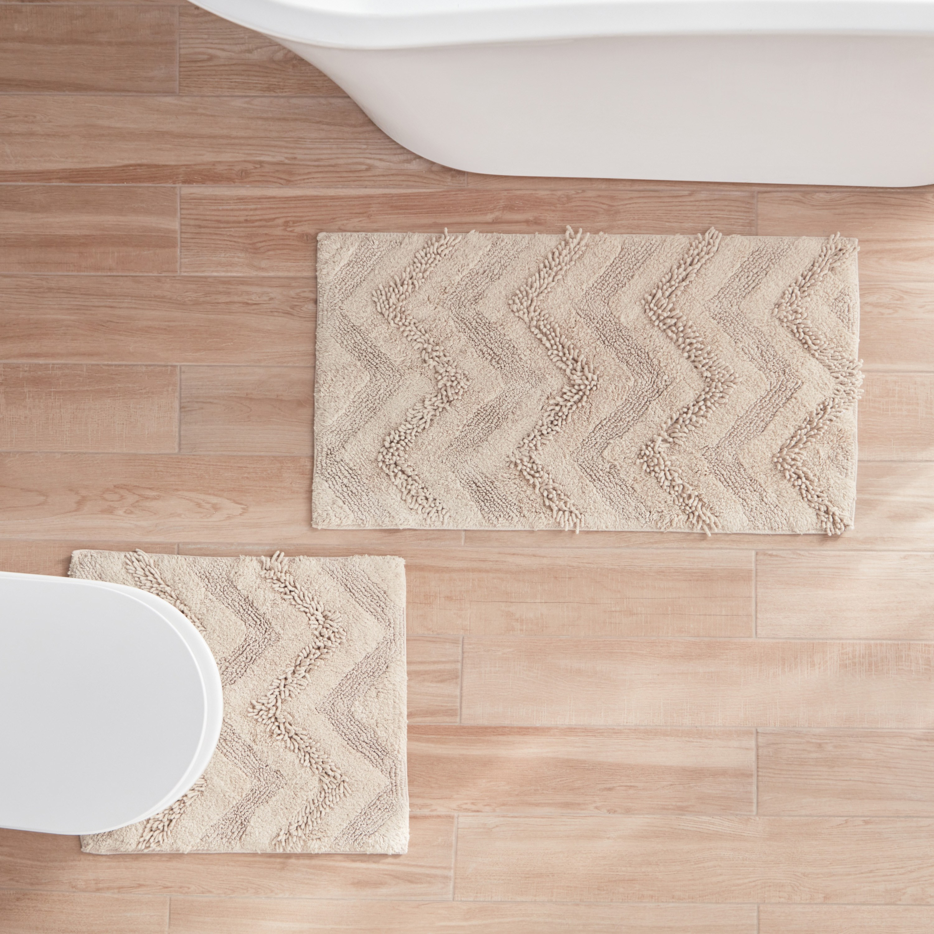 Delaware Textured Bath Mat - Set of 2-household-bathandlaundry-bathlinen-bathmatsandtubmats-image-1