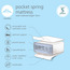 Nursery Pocket Spring Mattress - 70x140 cm-babyandkids-nursery-mattresses-image-4