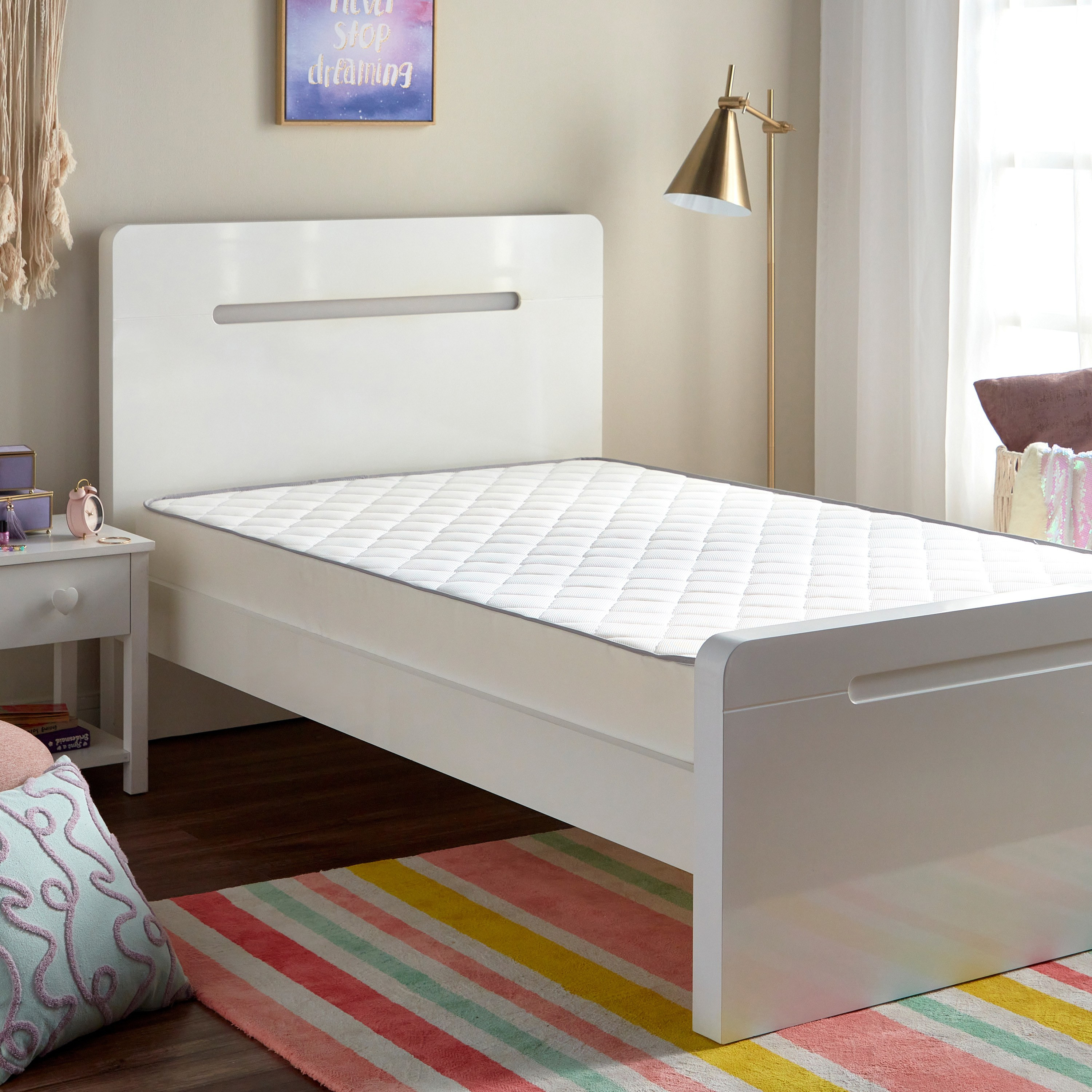 Teens Foam Single Mattress - 120x200 cm-babyandkids-mattresses-singlemattresses-image-7