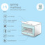 Teens Spring Single Mattress - 120x200 cm-kids-mattresses-singlemattresses-image-4