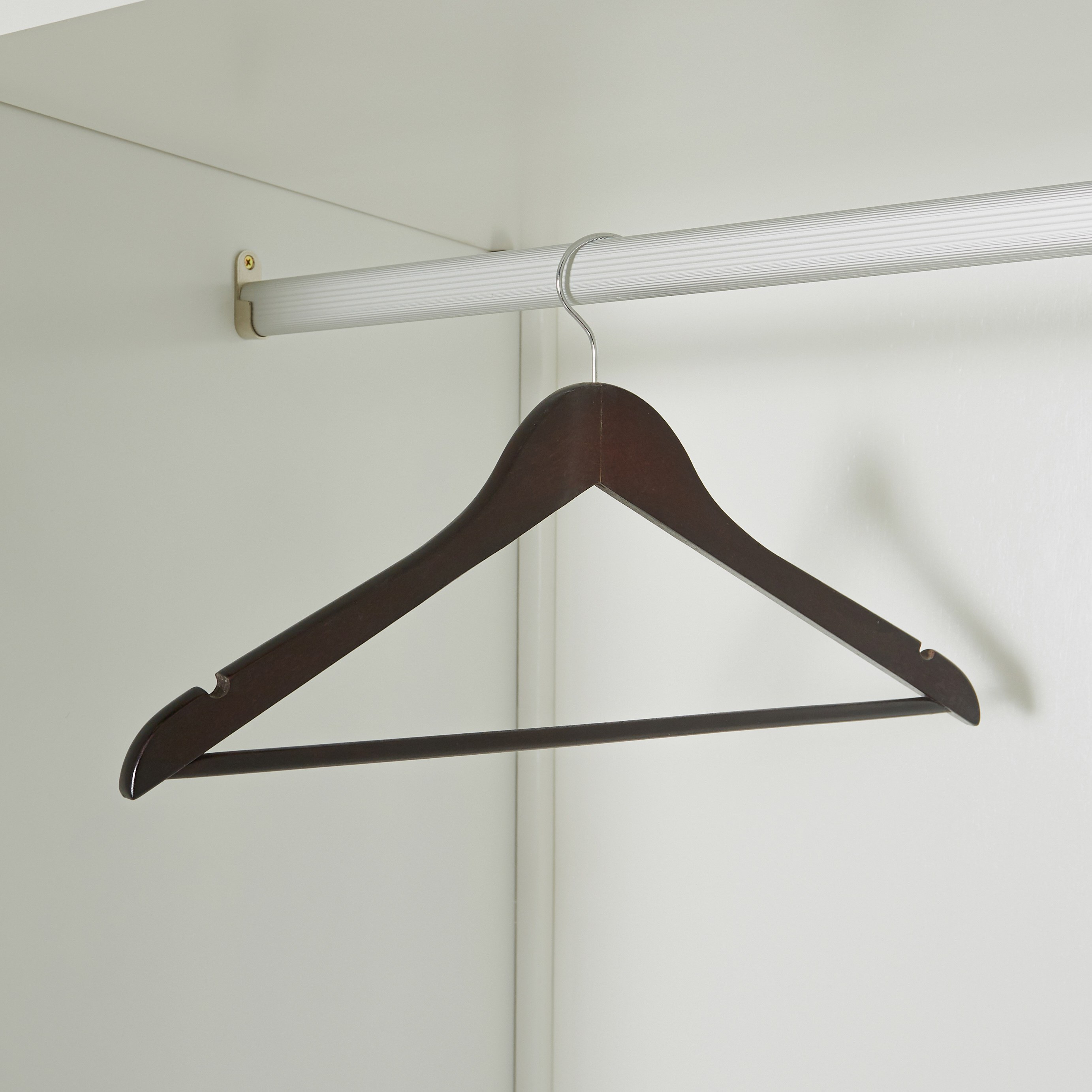 Lotus Wooden Hanger - Set of 8-household-storage-closetstorage-hangers-image-2