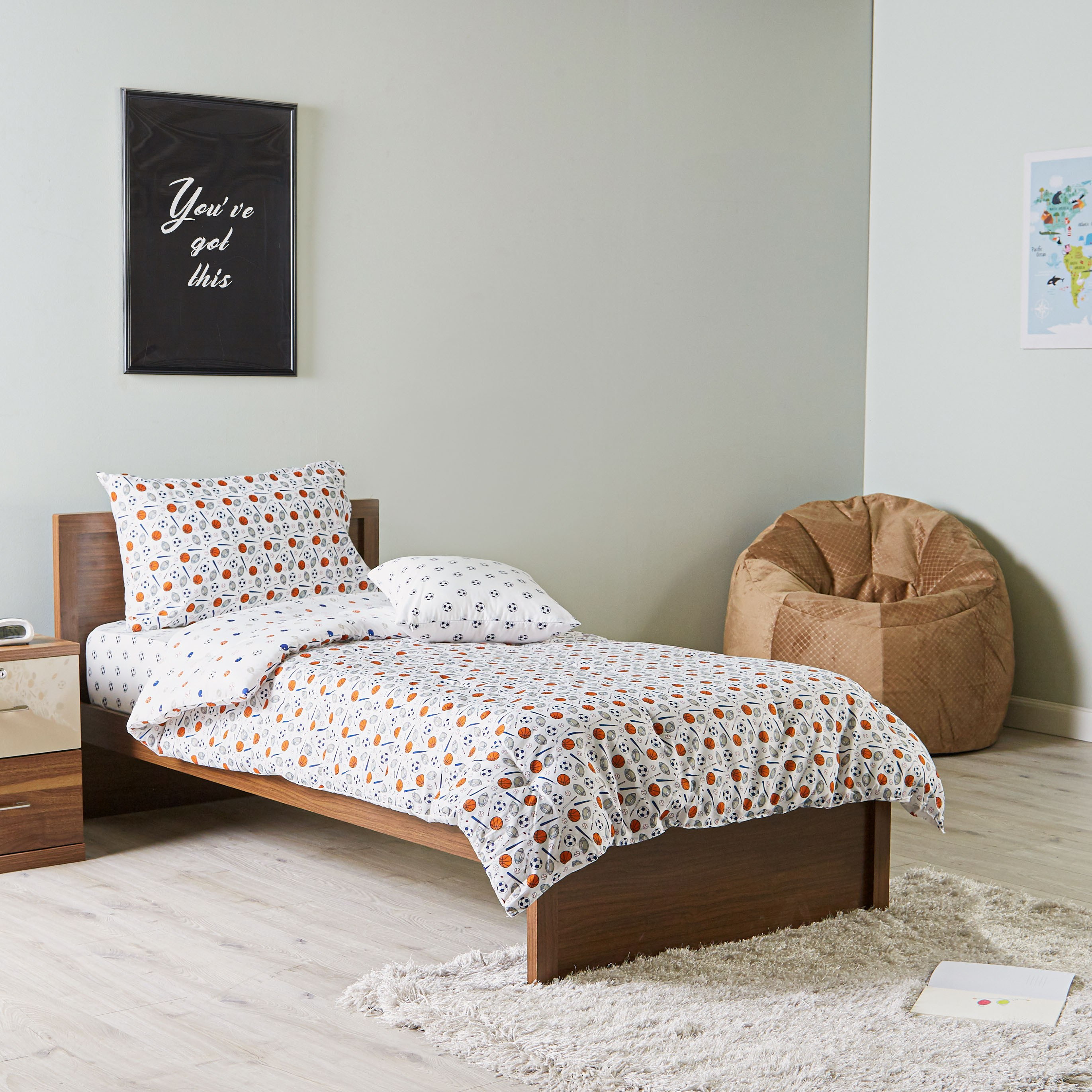 كرسي بين باج مخملي بارز الملمس-household-cushionsandthrows-beanbags-image-8