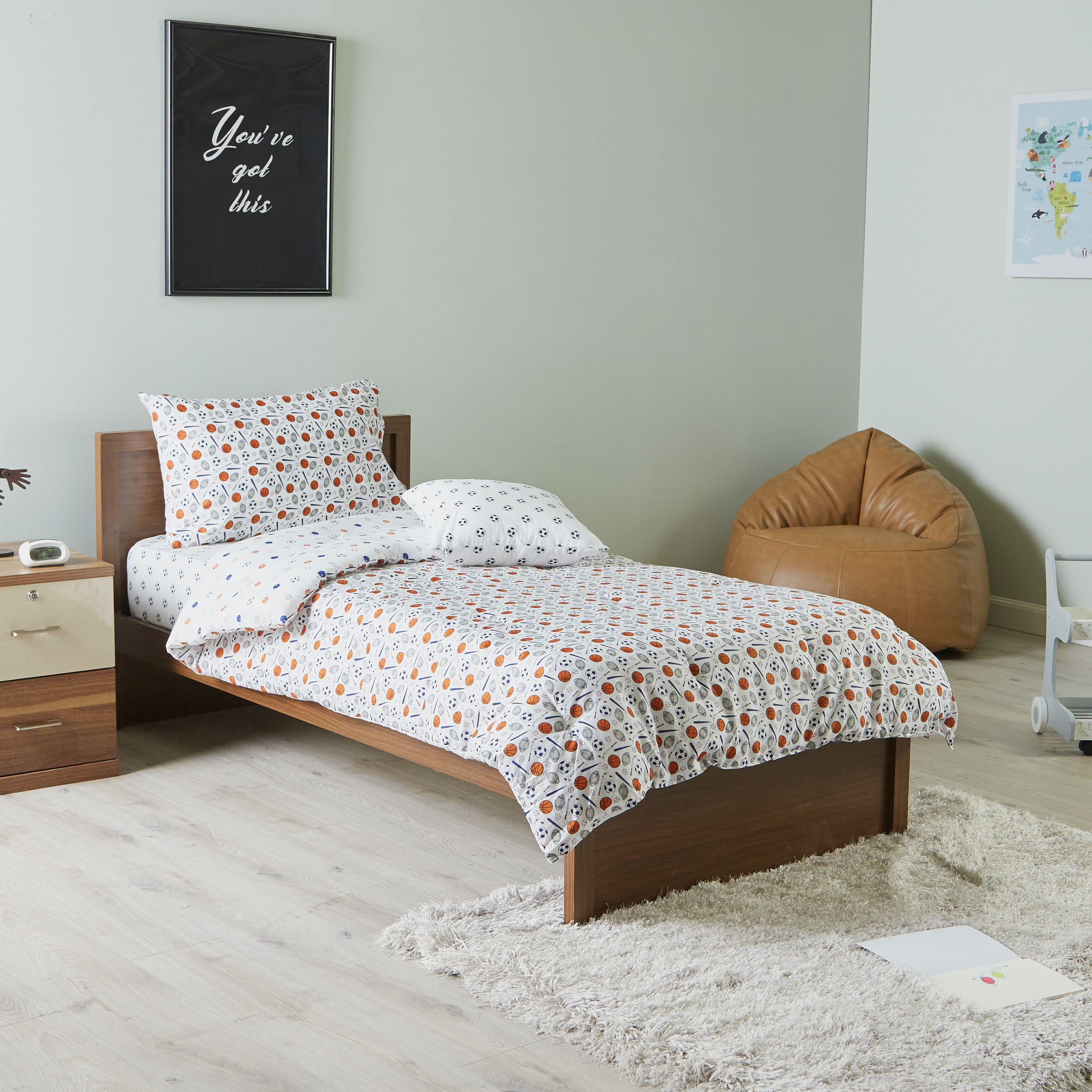 Faux Leather Bean Bag Chair-household-cushionsandthrows-beanbags-image-4