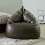 Faux Leather Bean Bag Chair-furniture-sofaandseating-ottomansbeanbagsandpoufs-image-1