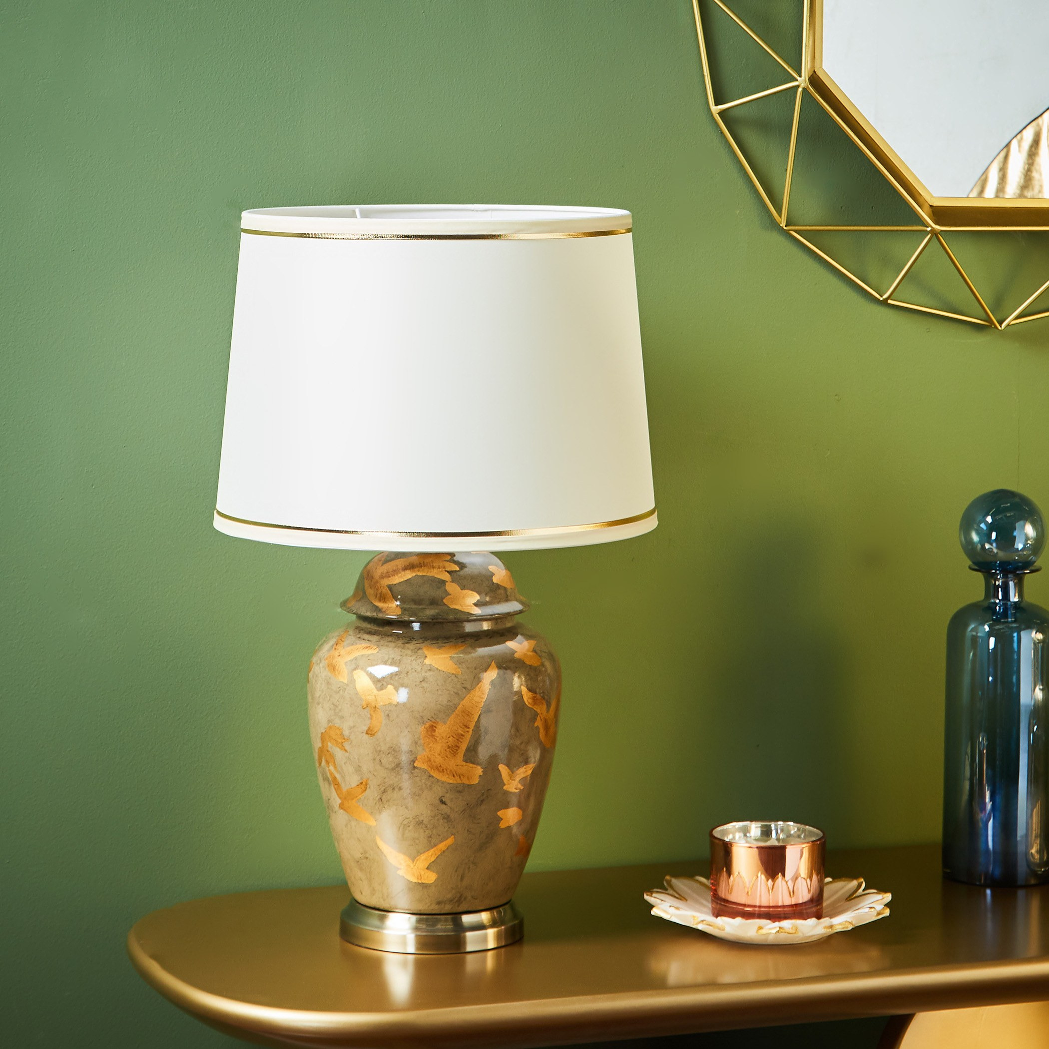 Vivaldi Porcelain Table Lamp - 66 cm-household-lighting-tableanddesklamps-image-2