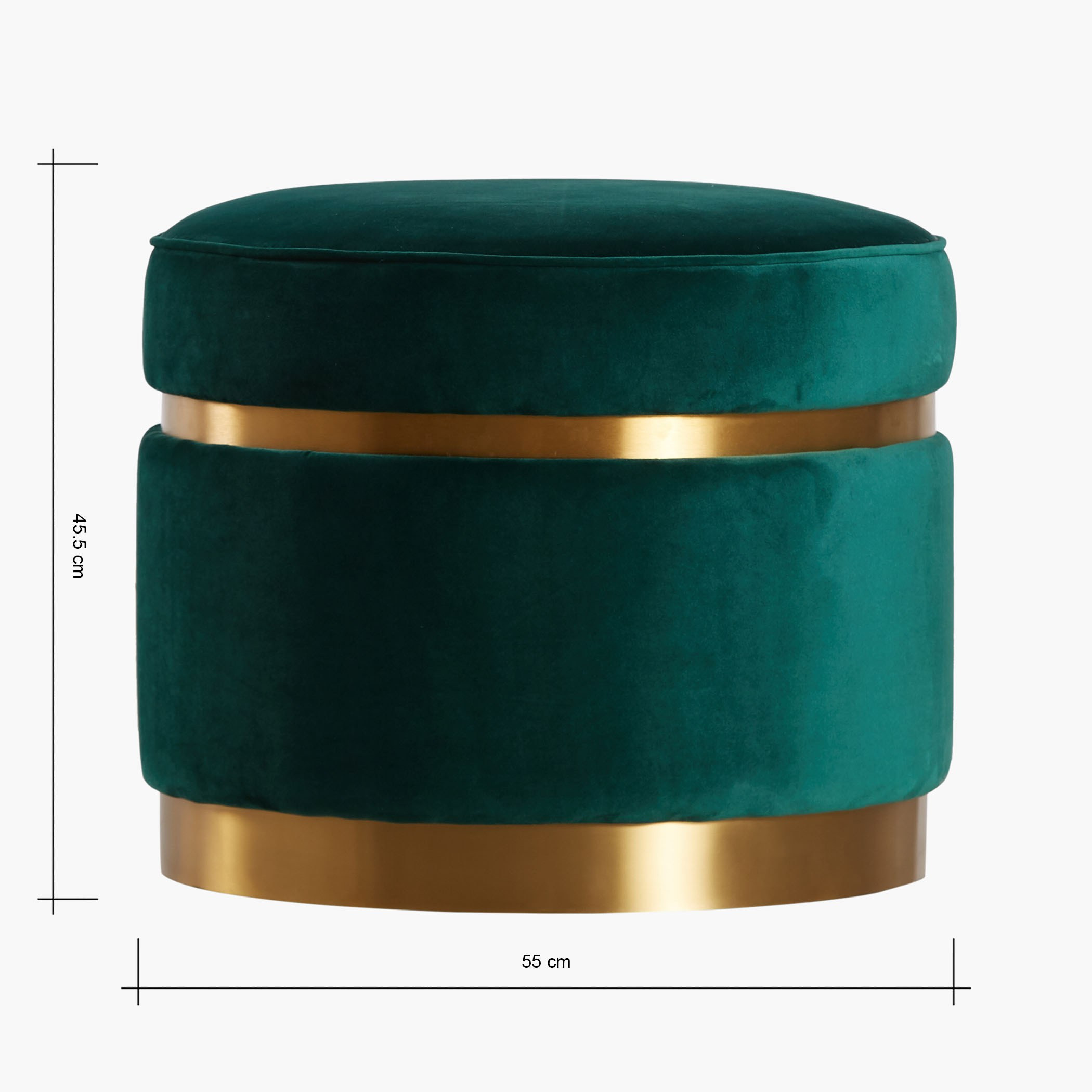 Hampton Velvet Ottoman-furniture-sofaandseating-ottomansbeanbagsandpoufs-image-5