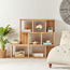 Colton 3-Rack Asymmetric Divider-furniture-livingroom-roomdividersandscreens-image-1