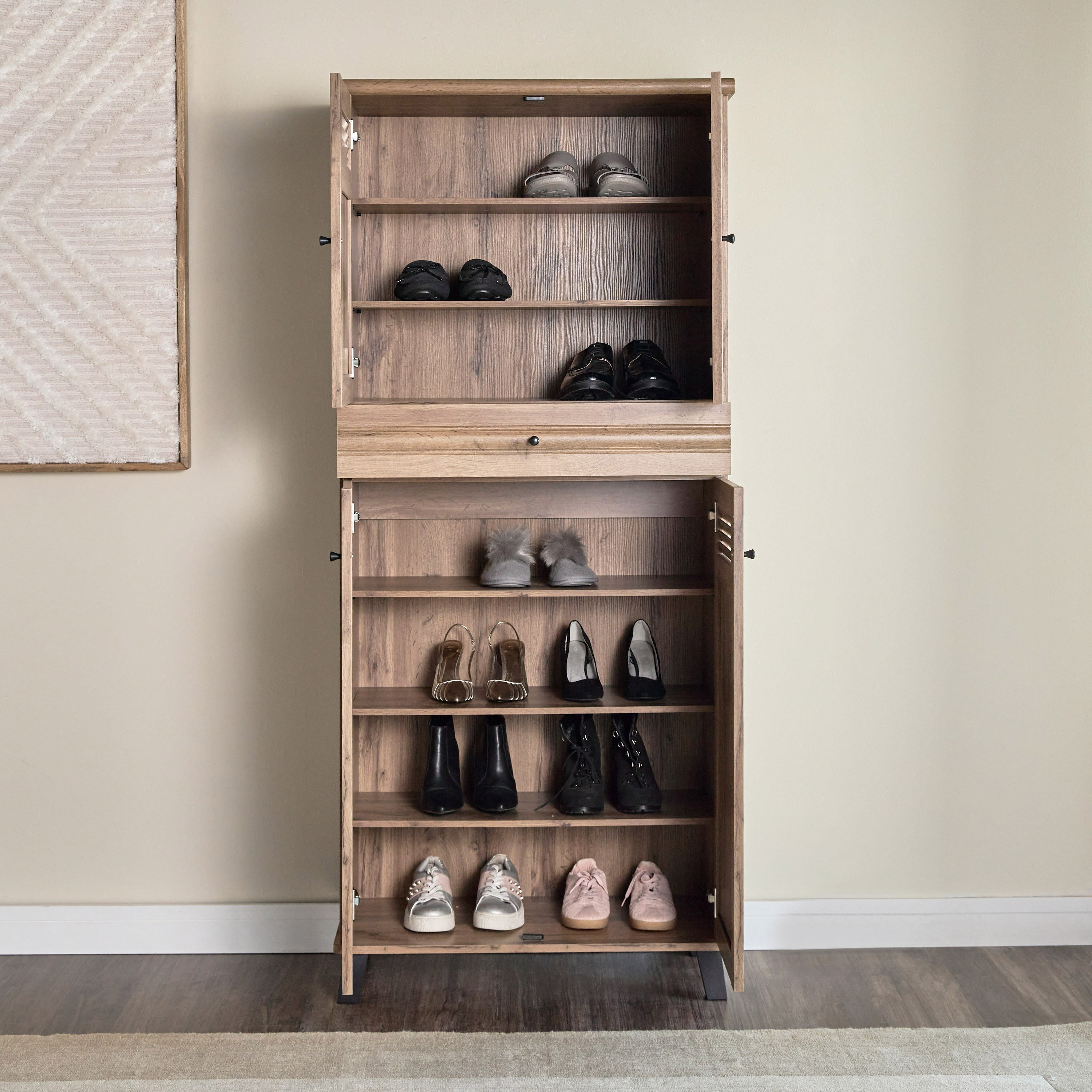 36 pair outlet shoe cabinet